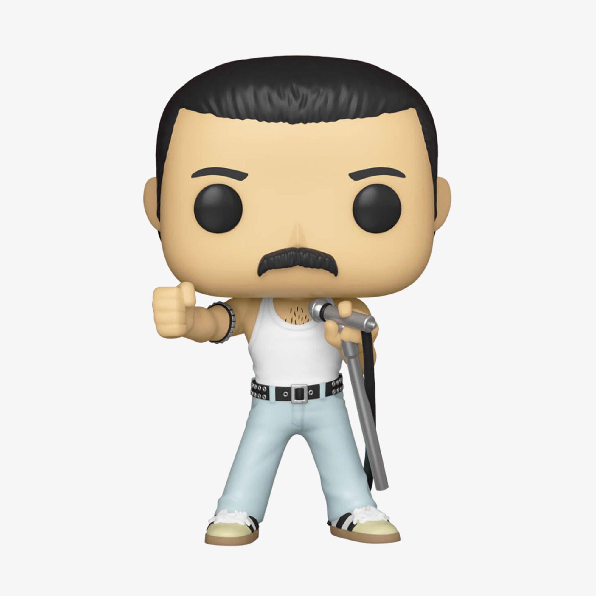 Funko Pop! Rocks: Queen - Freddie Mercury Radio Gaga 1985 Unisex Renkli Figür