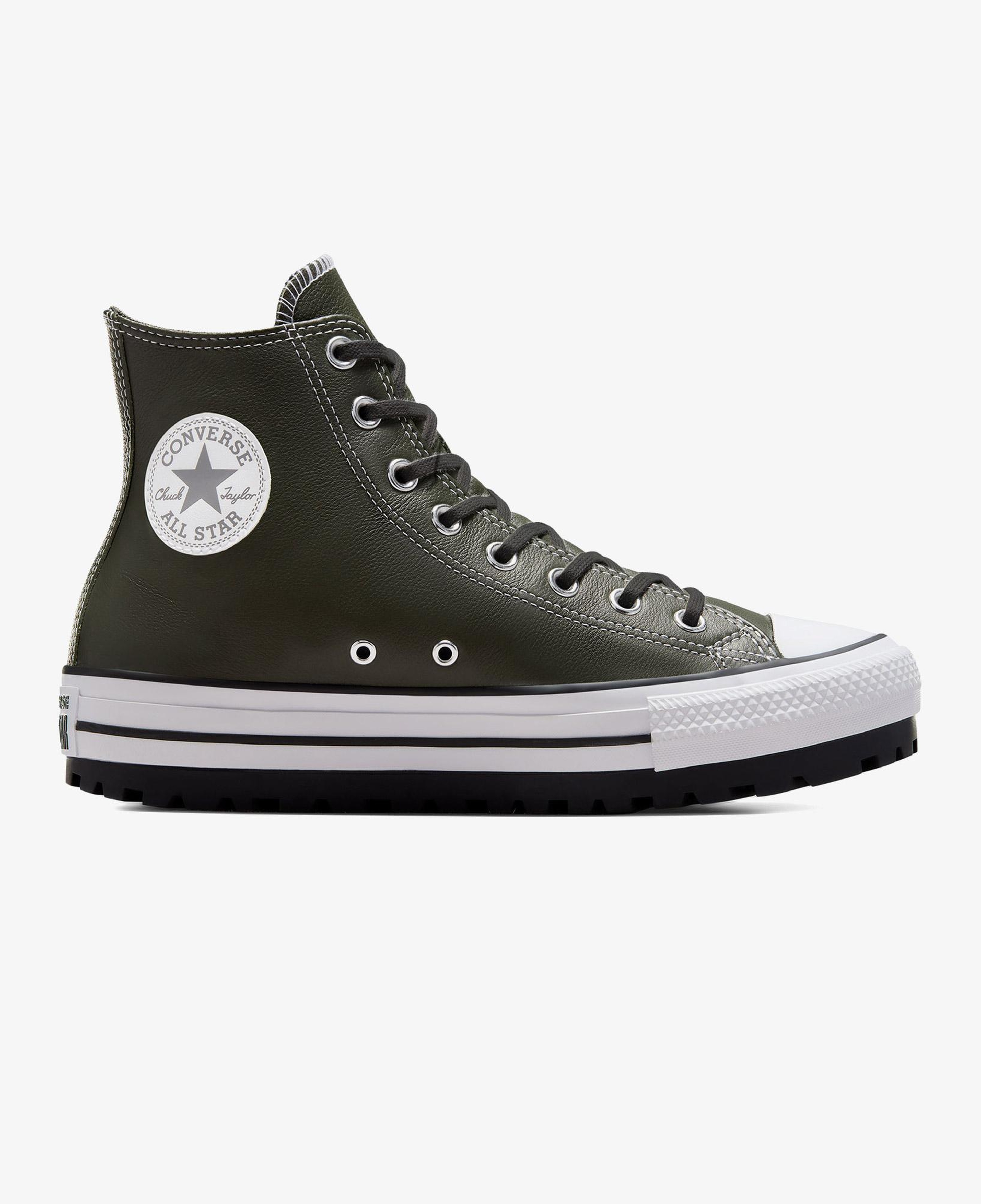 Converse Chuck Taylor All Star City Trek Unisex Yeşil Deri Bot