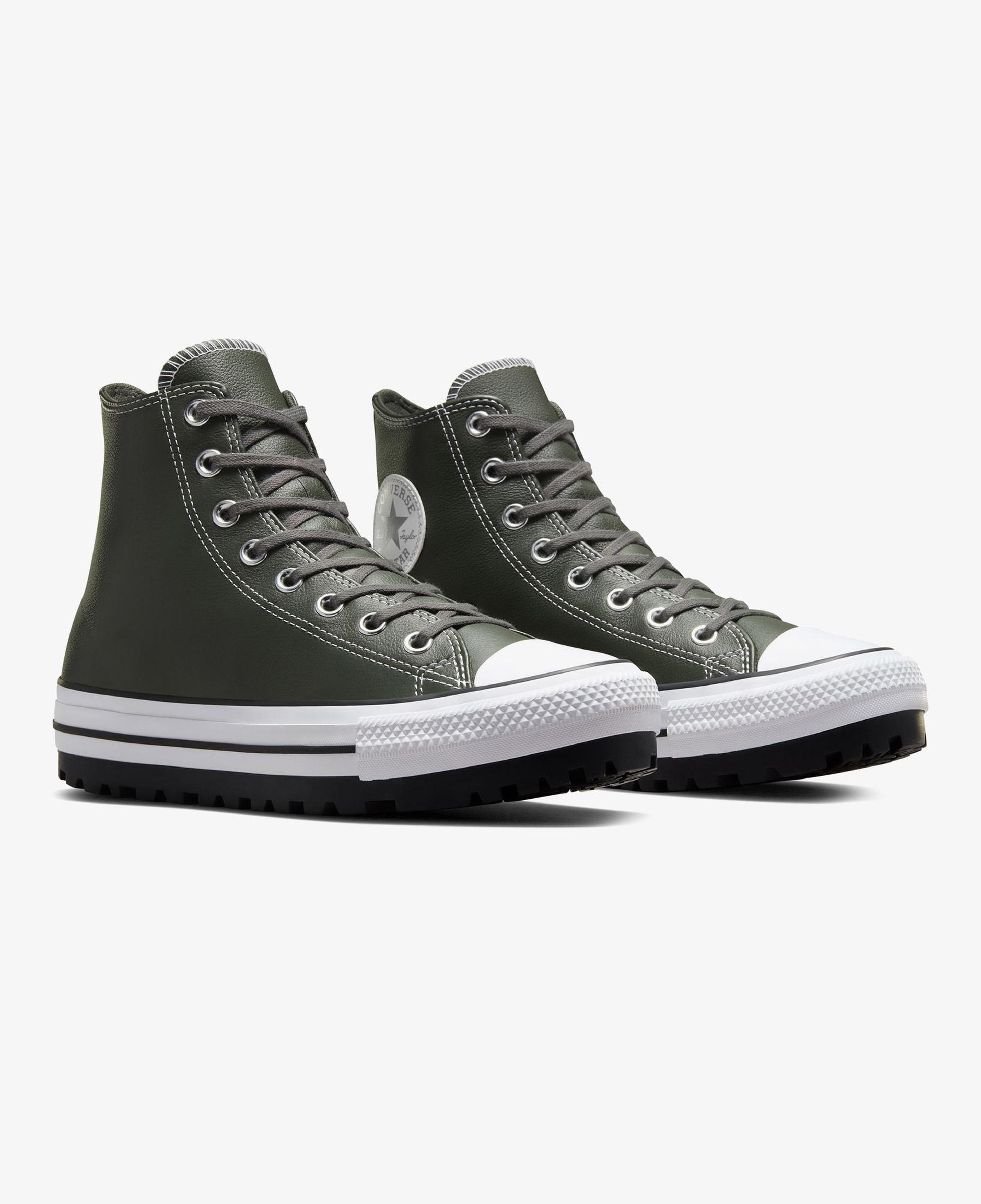 Converse Chuck Taylor All Star City Trek Unisex Yeşil Deri Bot
