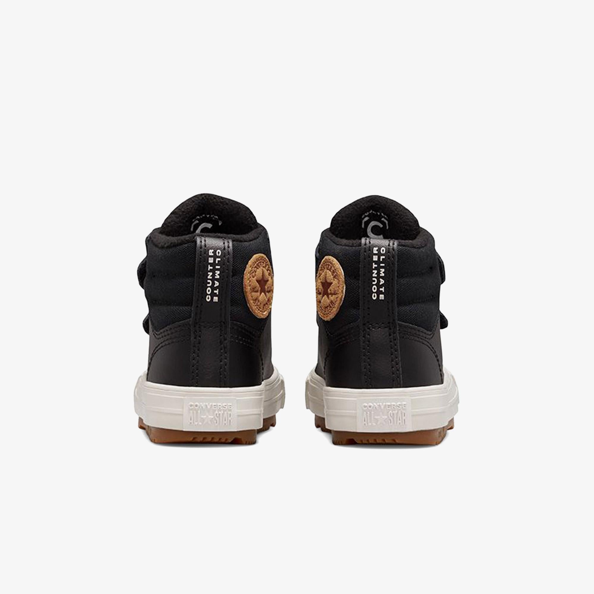 Converse Chuck Taylor All Star Berkshire Bebek Siyah Deri Bot