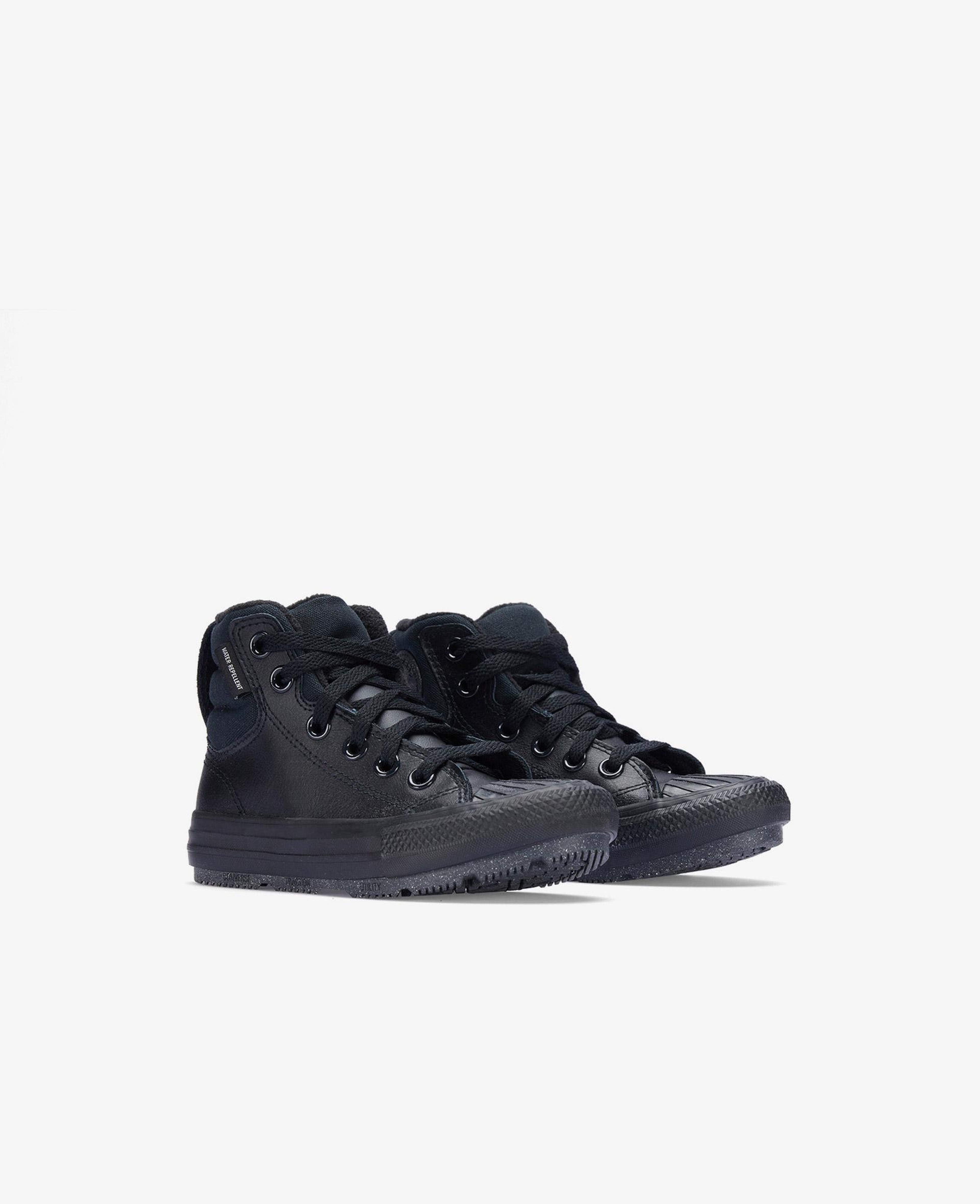 Converse Chuck Taylor All Star Berkshire Çocuk Siyah Deri Bot