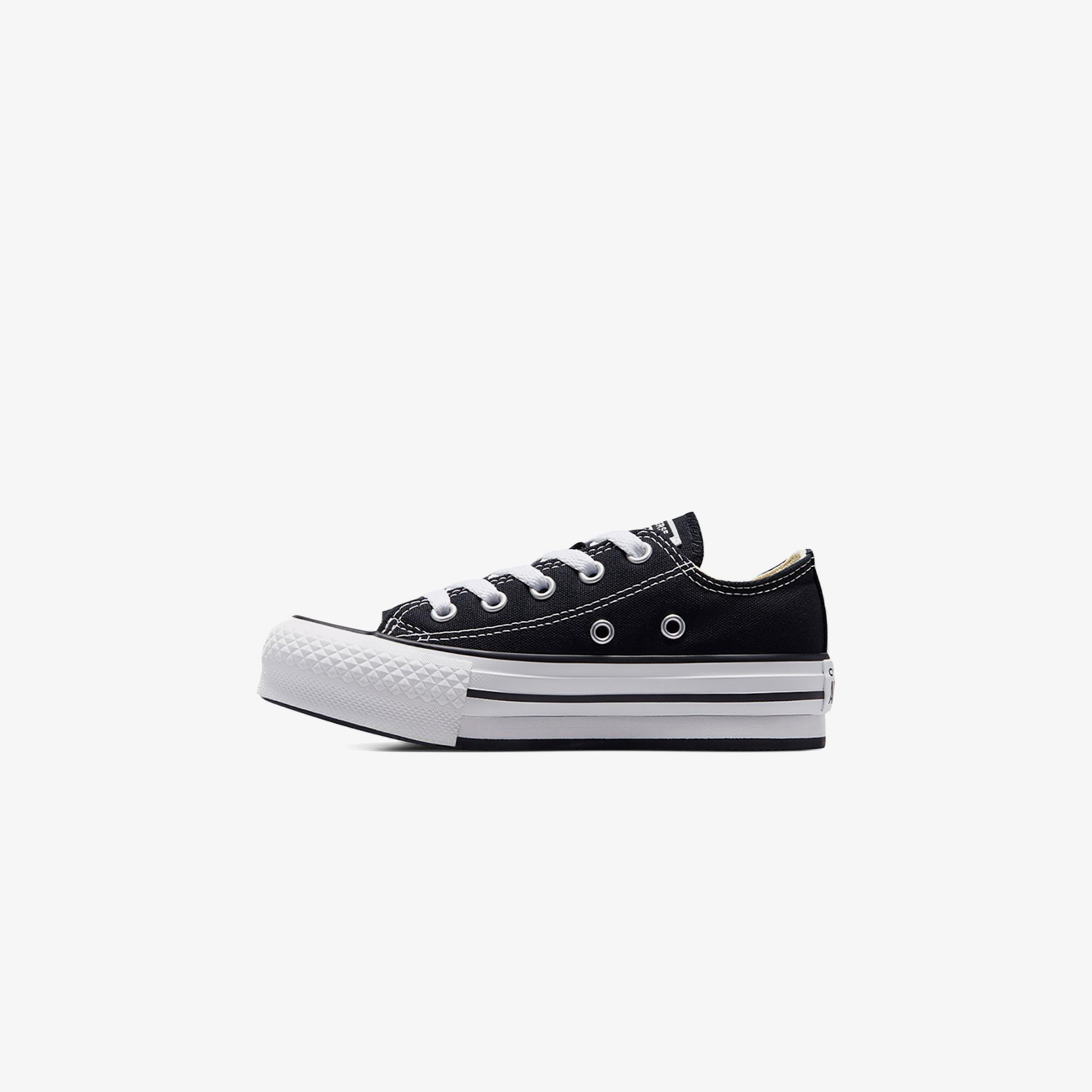 Converse Chuck Taylor All Star Eva Lift Çocuk Siyah Platform Sneaker