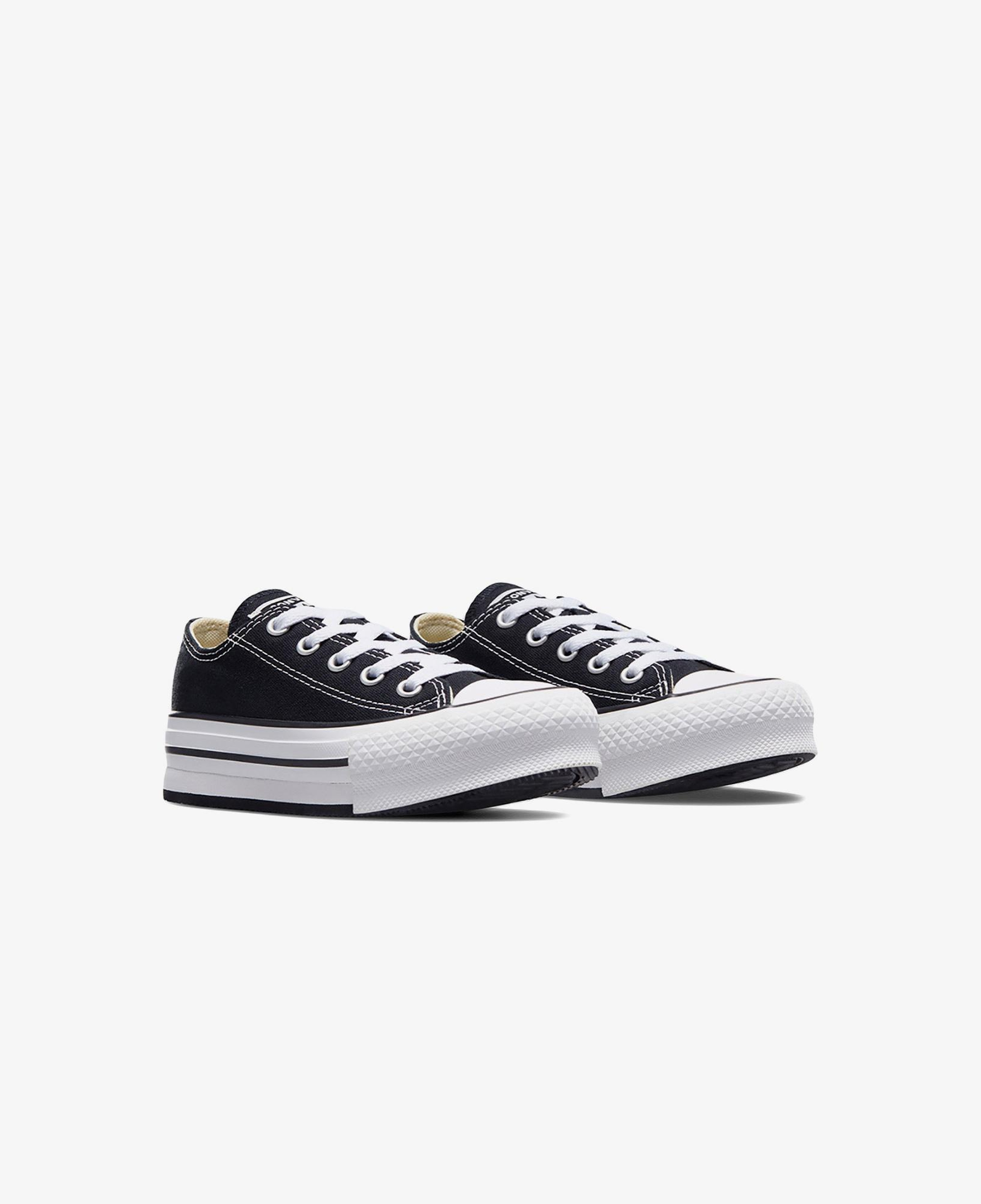 Converse Chuck Taylor All Star Eva Lift Çocuk Siyah Platform Sneaker