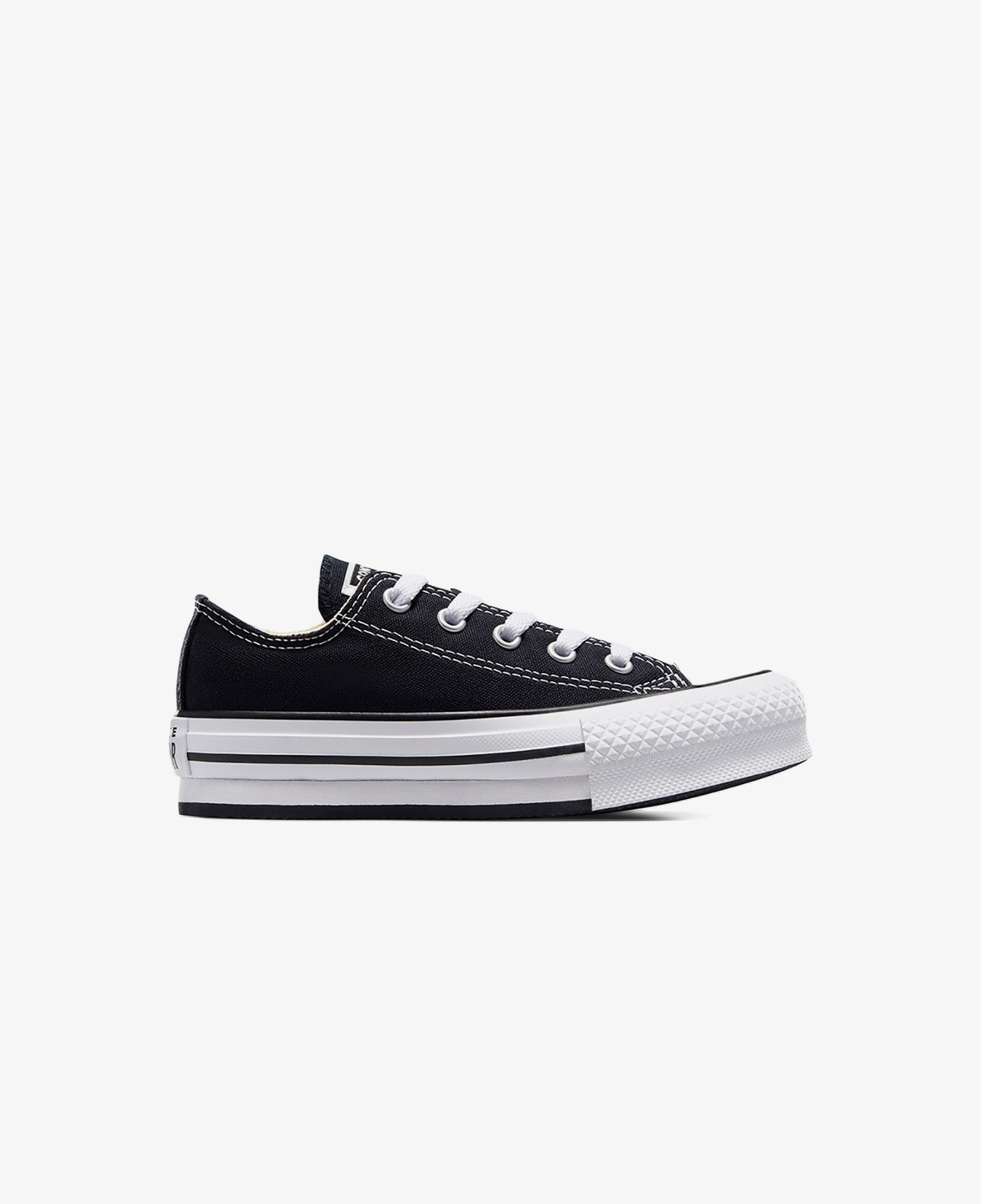 Converse Chuck Taylor All Star Eva Lift Çocuk Siyah Platform Sneaker