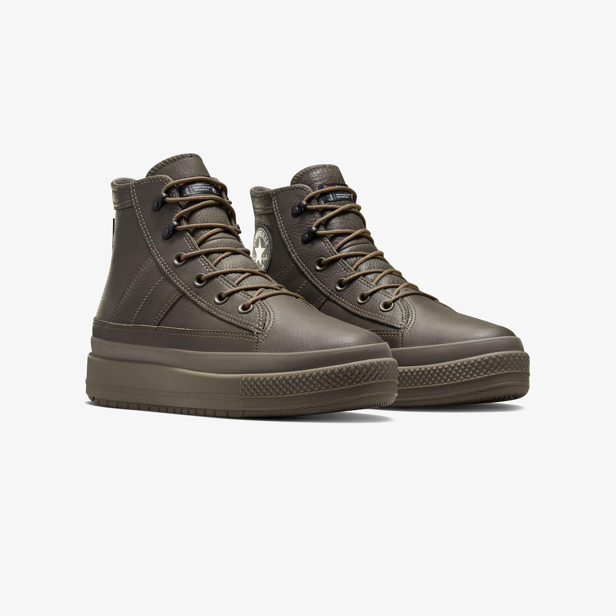 Converse Chuck Taylor All Star Equip Unisex Kahverengi Deri Bot