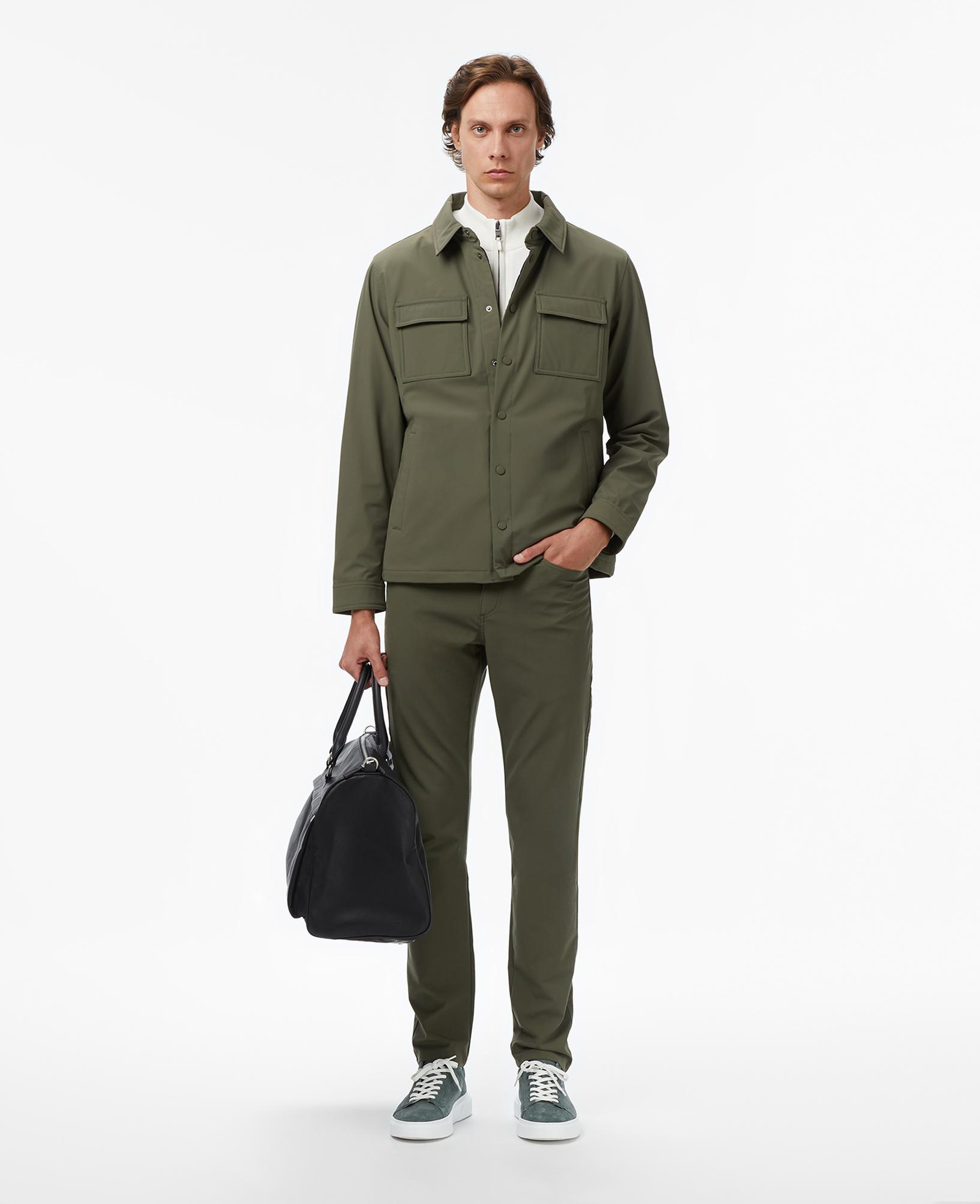 Nautica Erkek Yeşil Regular Fit Su Geçirmez Mont