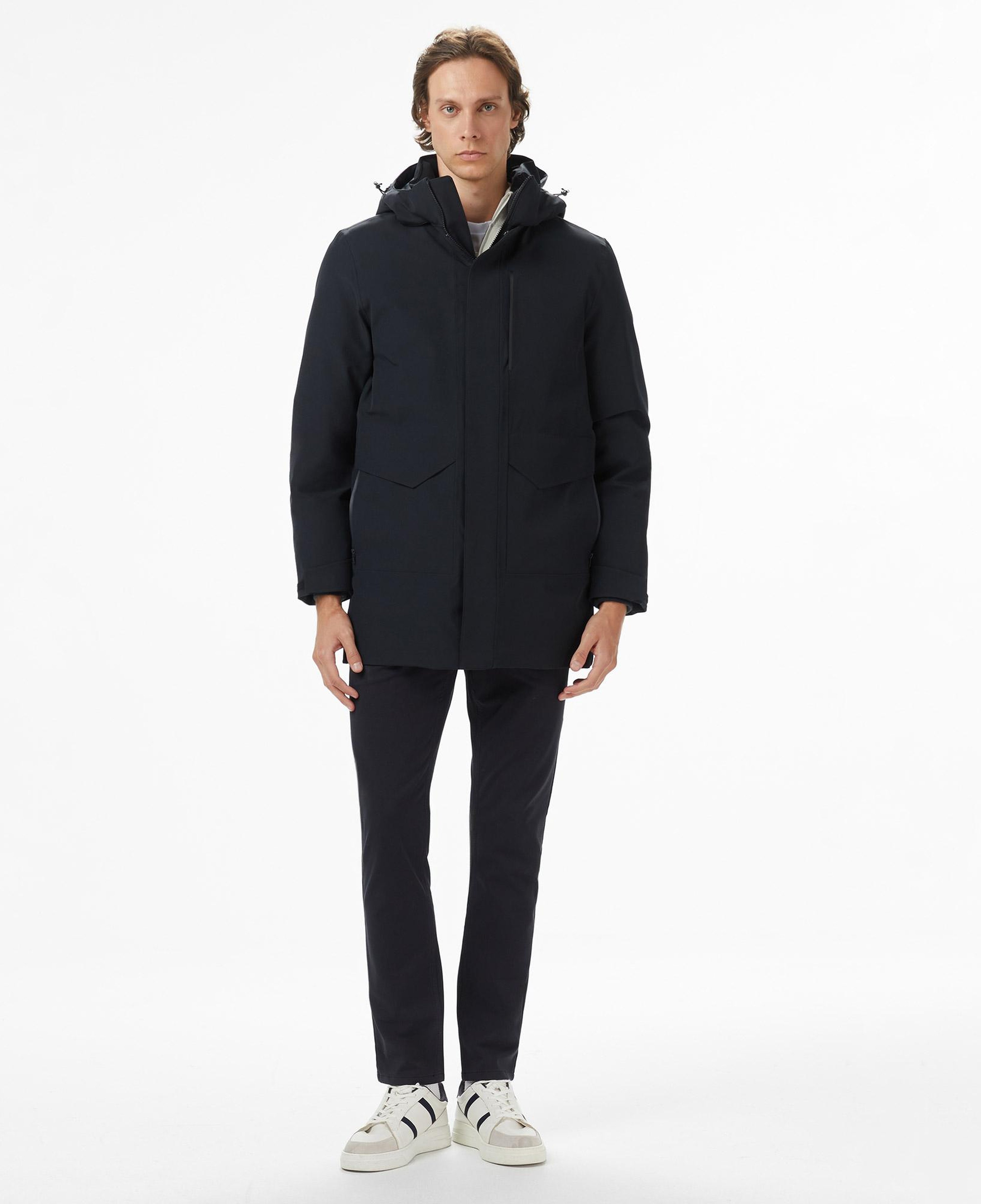 Nautica Erkek Siyah Regular Fit Mont