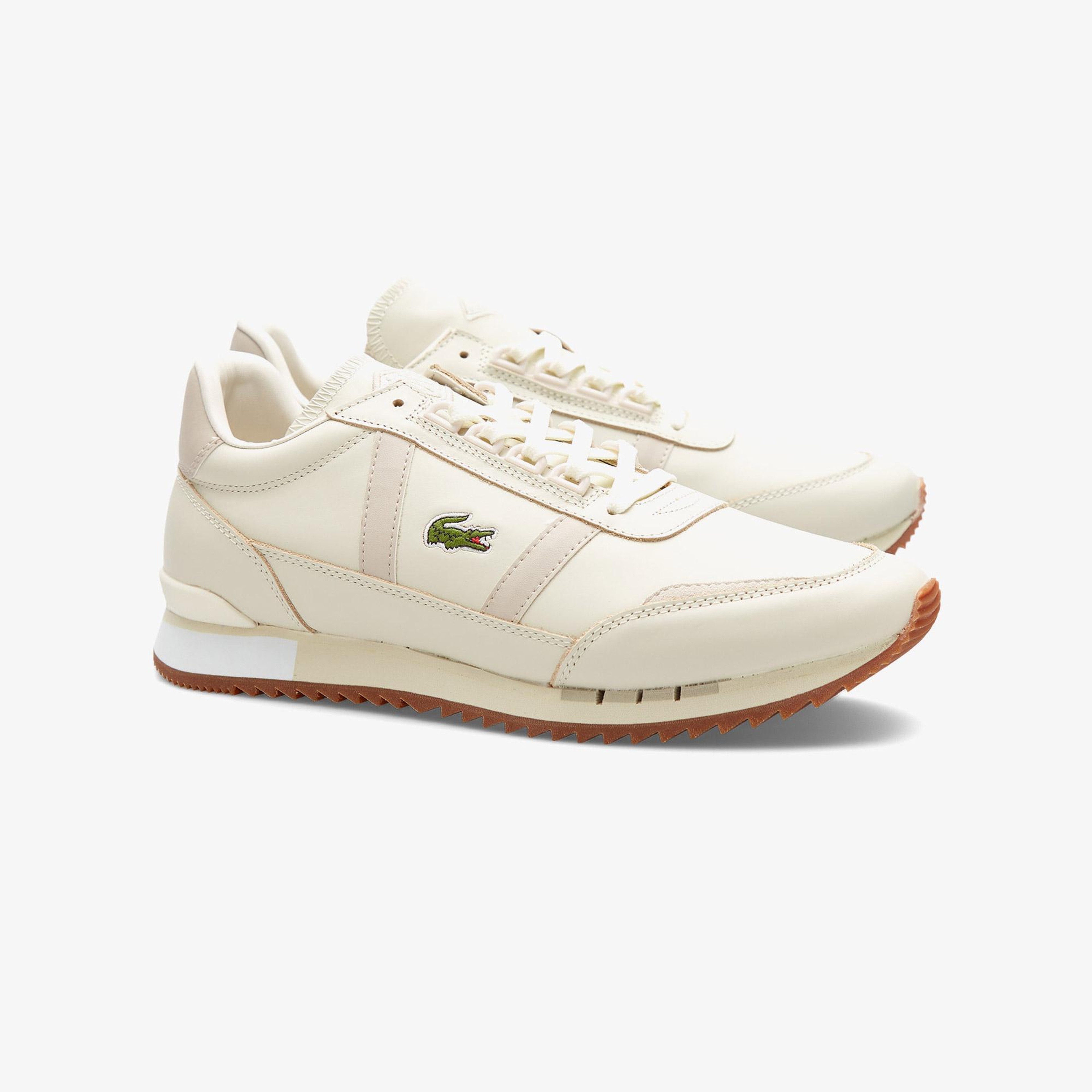 Lacoste Partner Retro Erkek Bej Sneaker