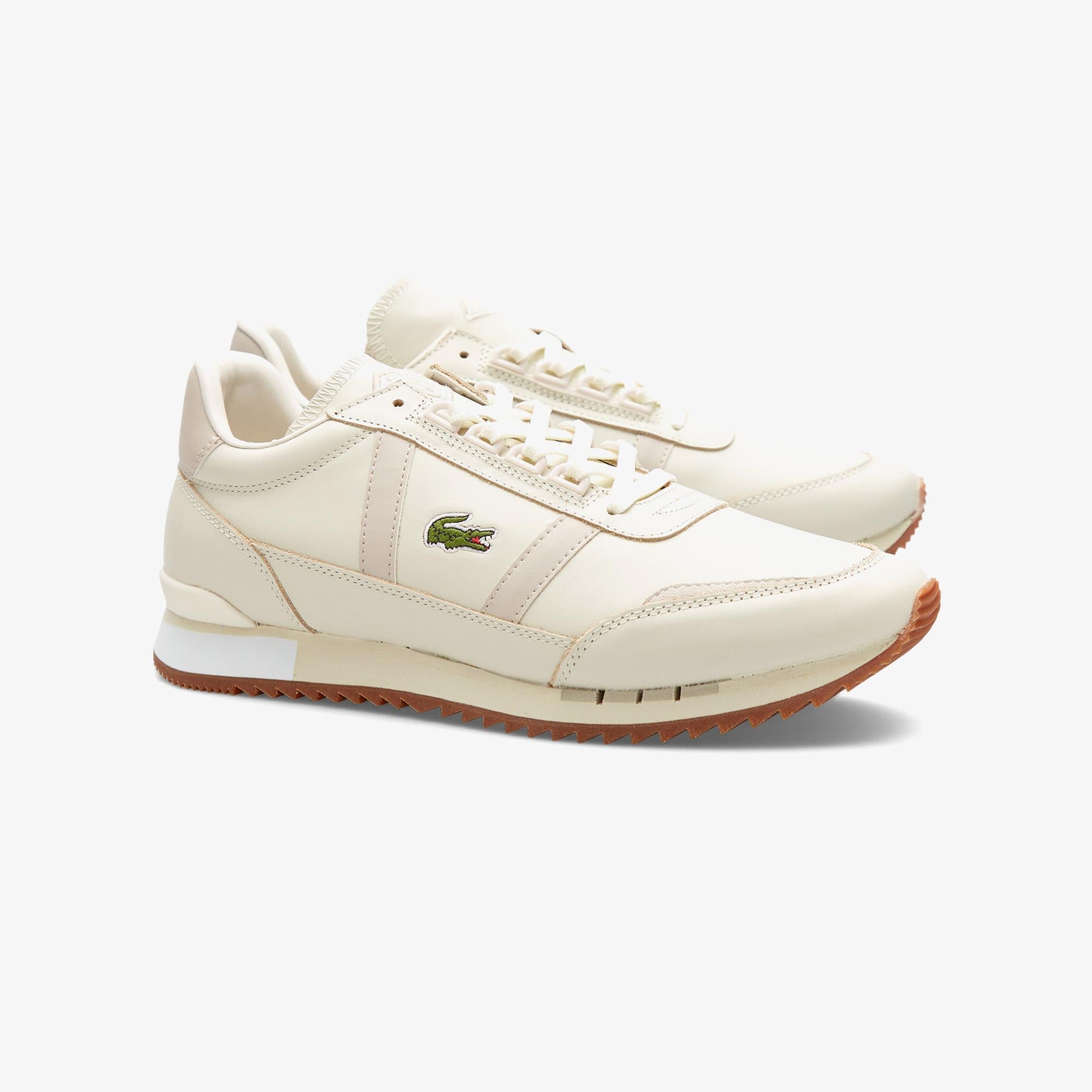 Lacoste Partner Retro Erkek Bej Sneaker