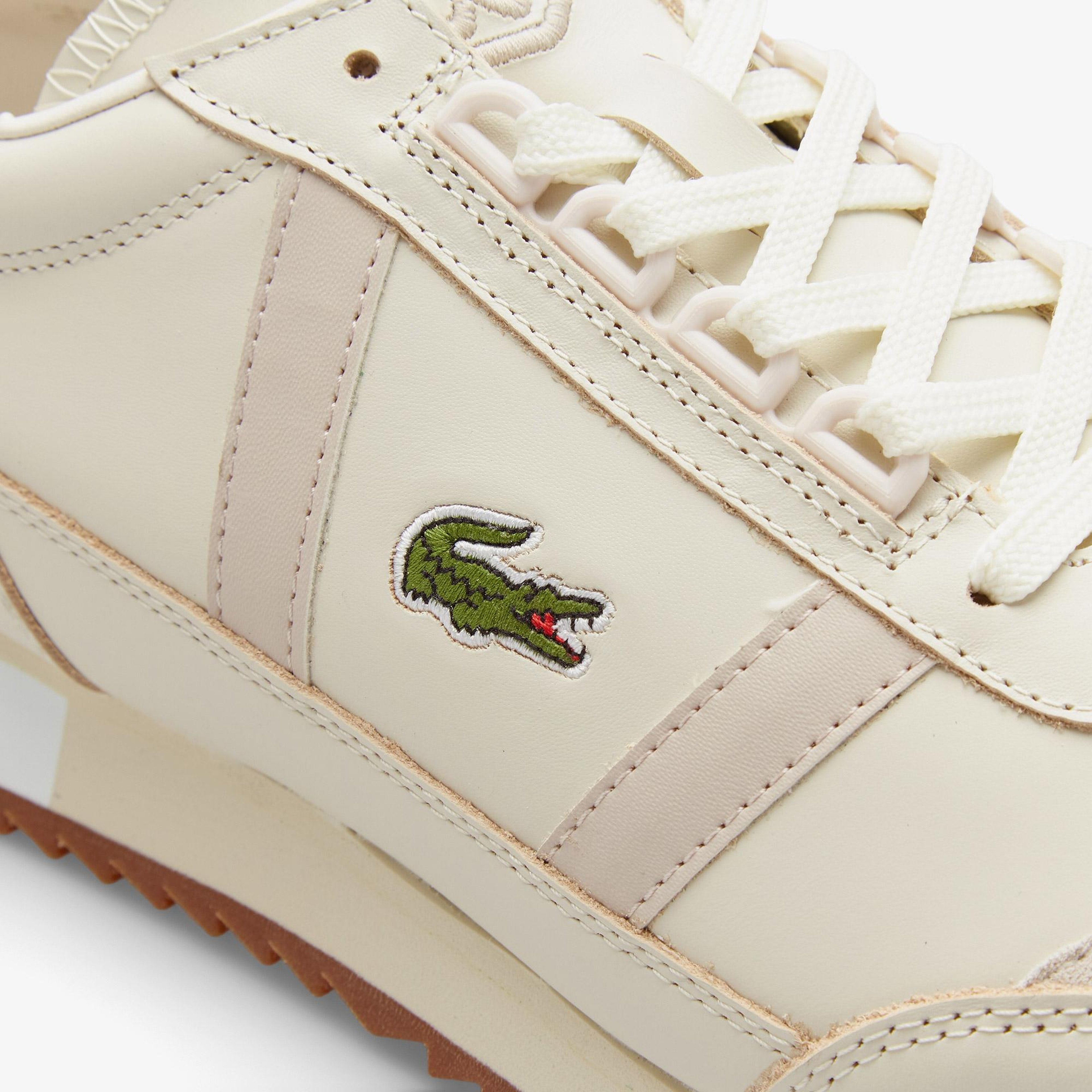 Lacoste Partner Retro Erkek Bej Sneaker