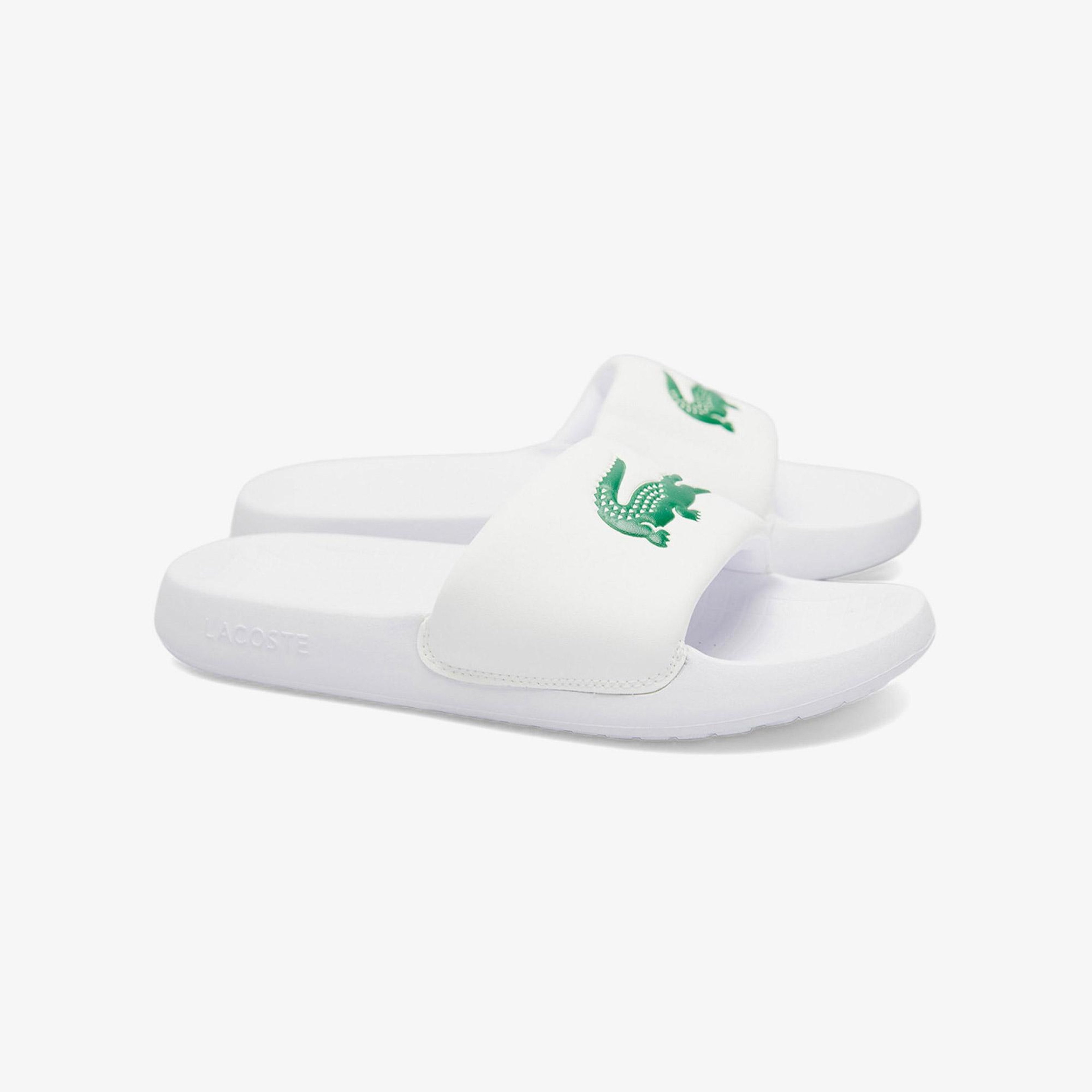 Lacoste Serve Slide 1.0 Erkek Beyaz Terlik