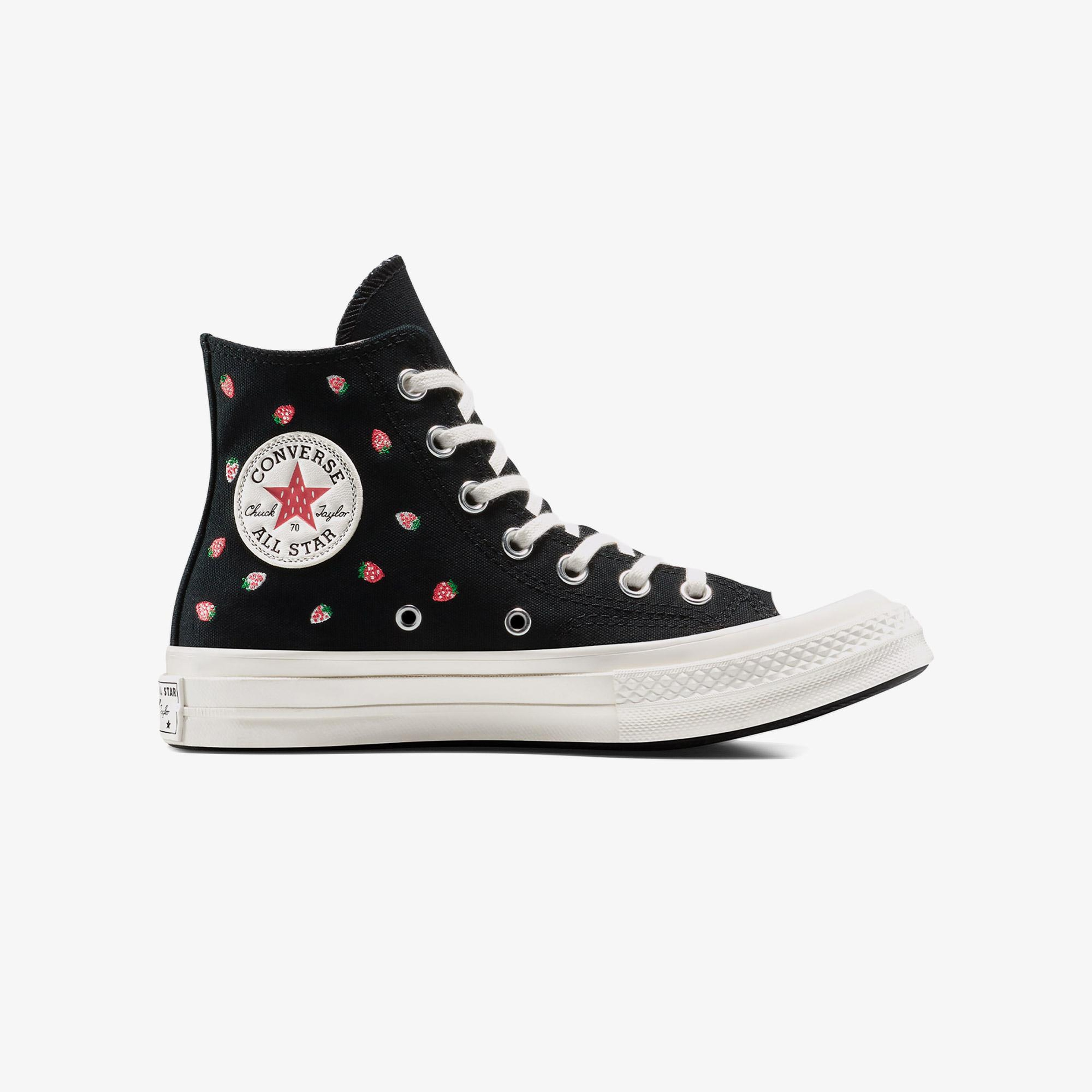 Converse Chuck 70 Strawberries Unisex Siyah Sneaker