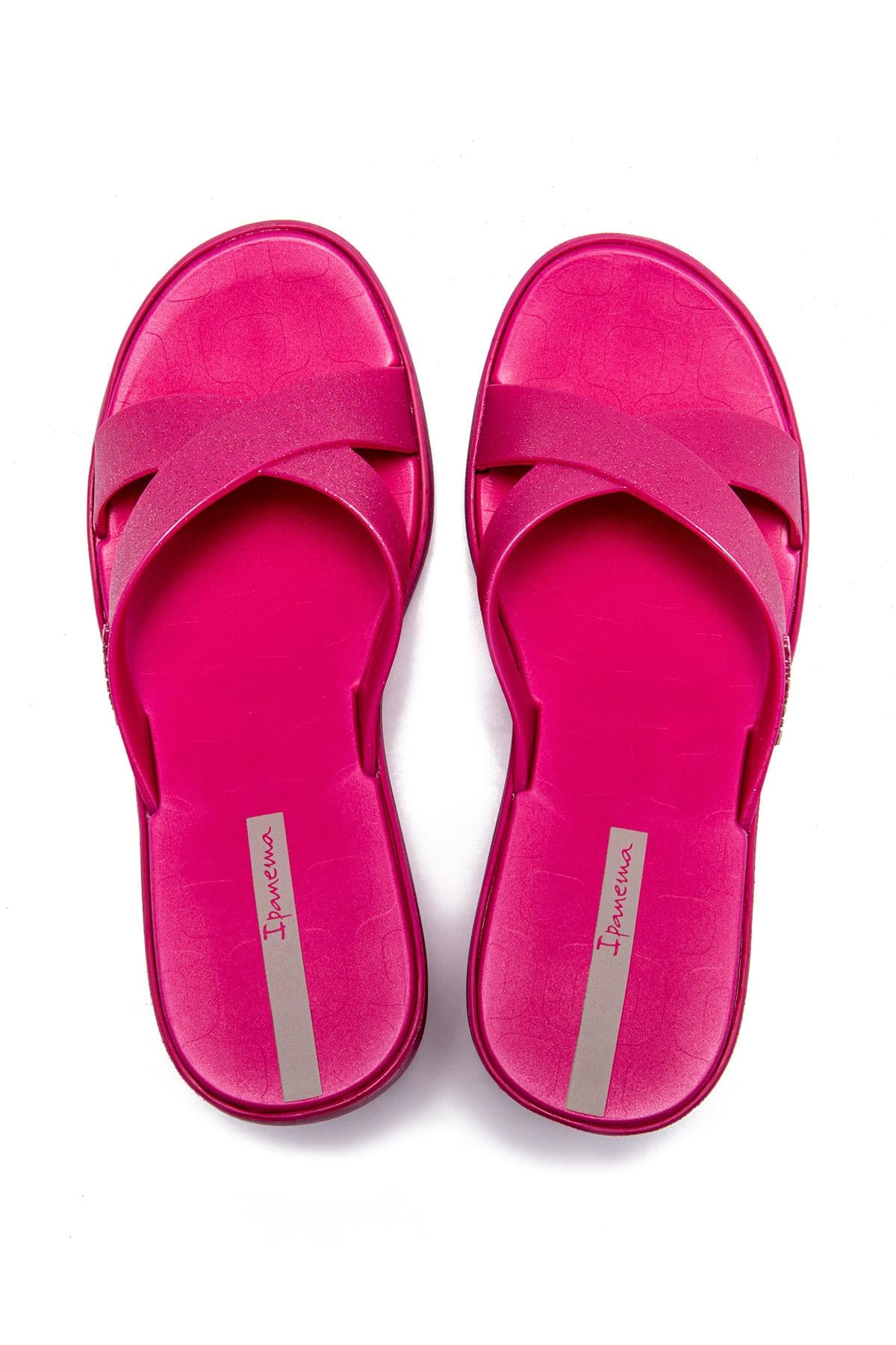 High Fashion Slide Kadın Terlik Fuşya 35/40