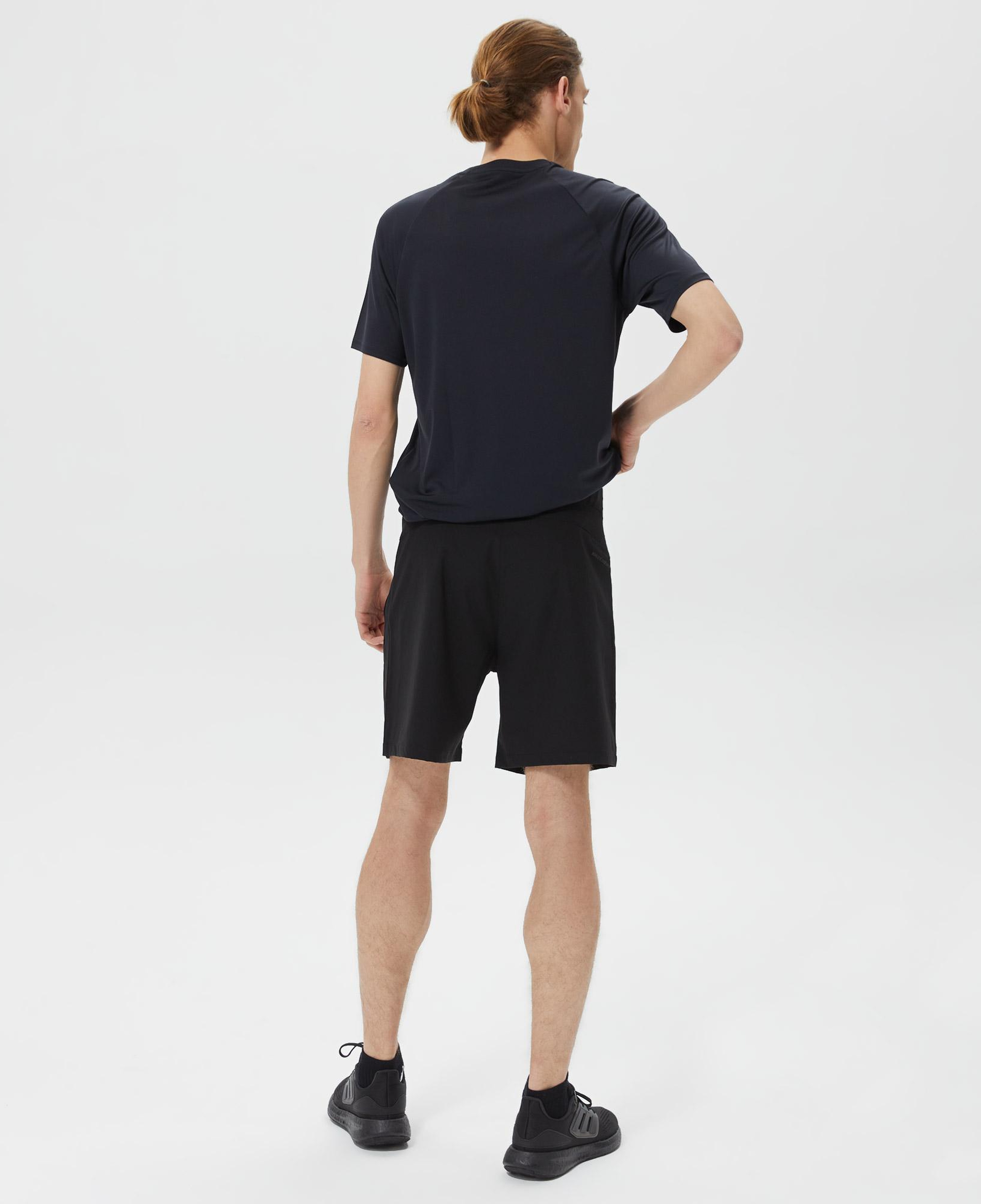 Skechers Micro Collection 7 İnç Erkek Siyah Koşu Şortu