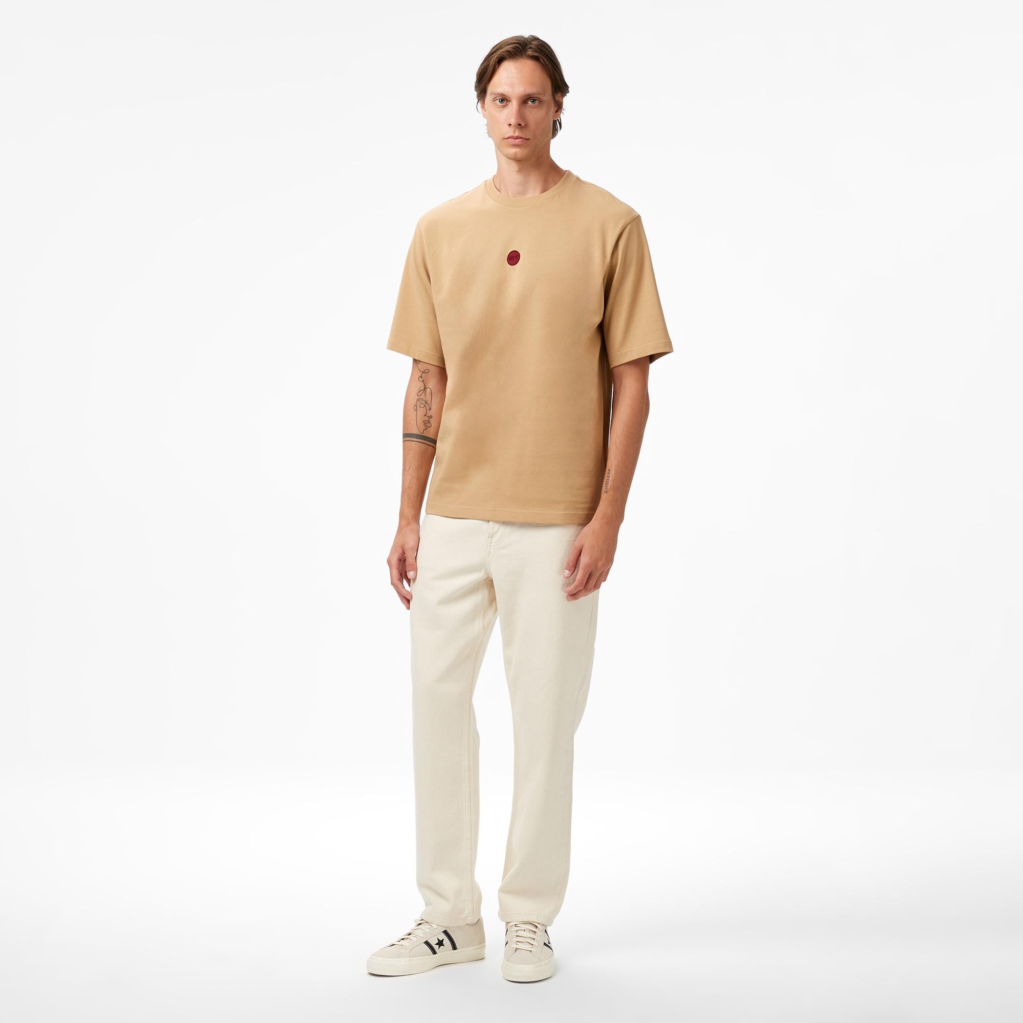 UNITED4 Classic Erkek Sarı T-Shirt