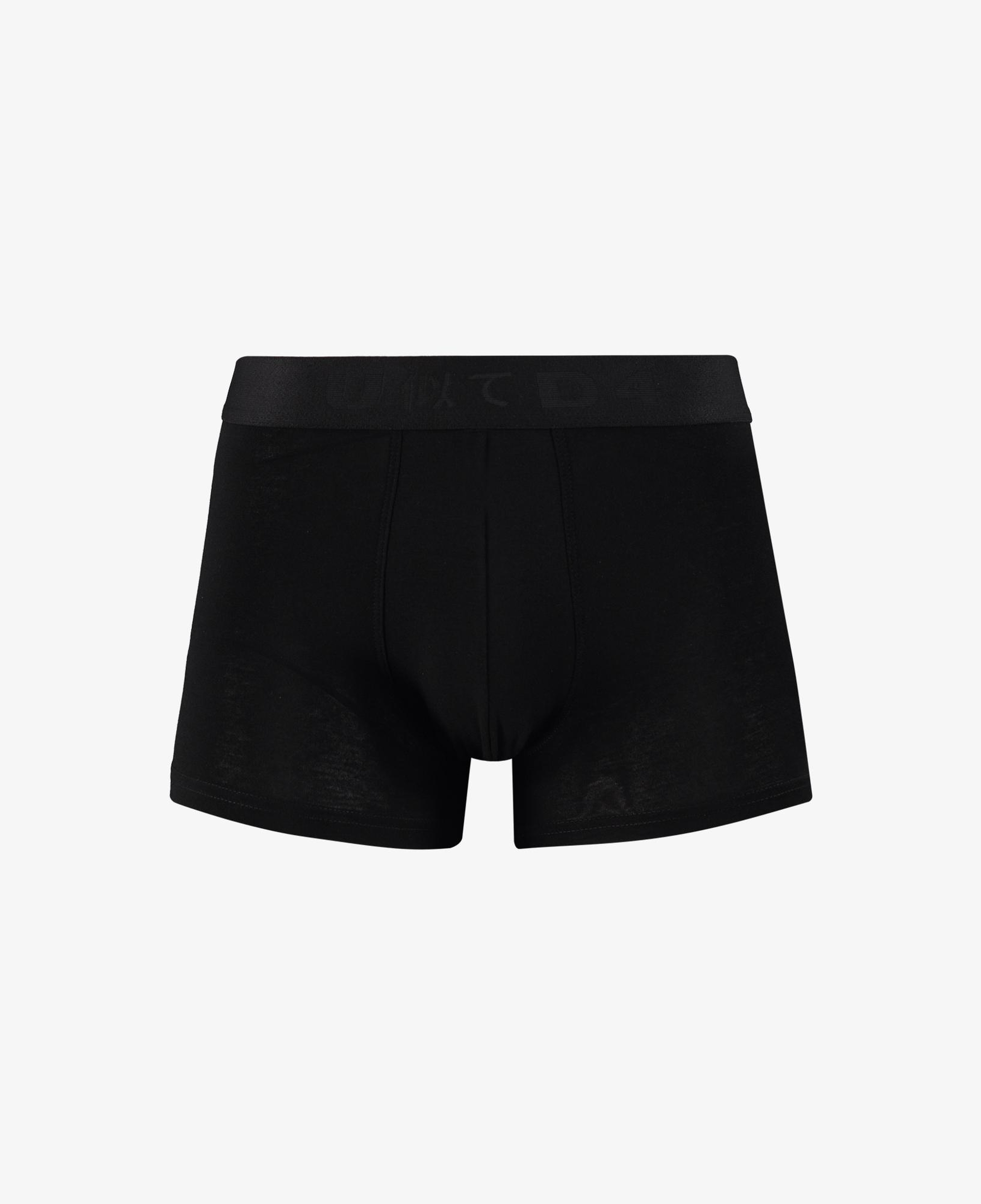 UNITED4 Classic 3lü Erkek Siyah Boxer