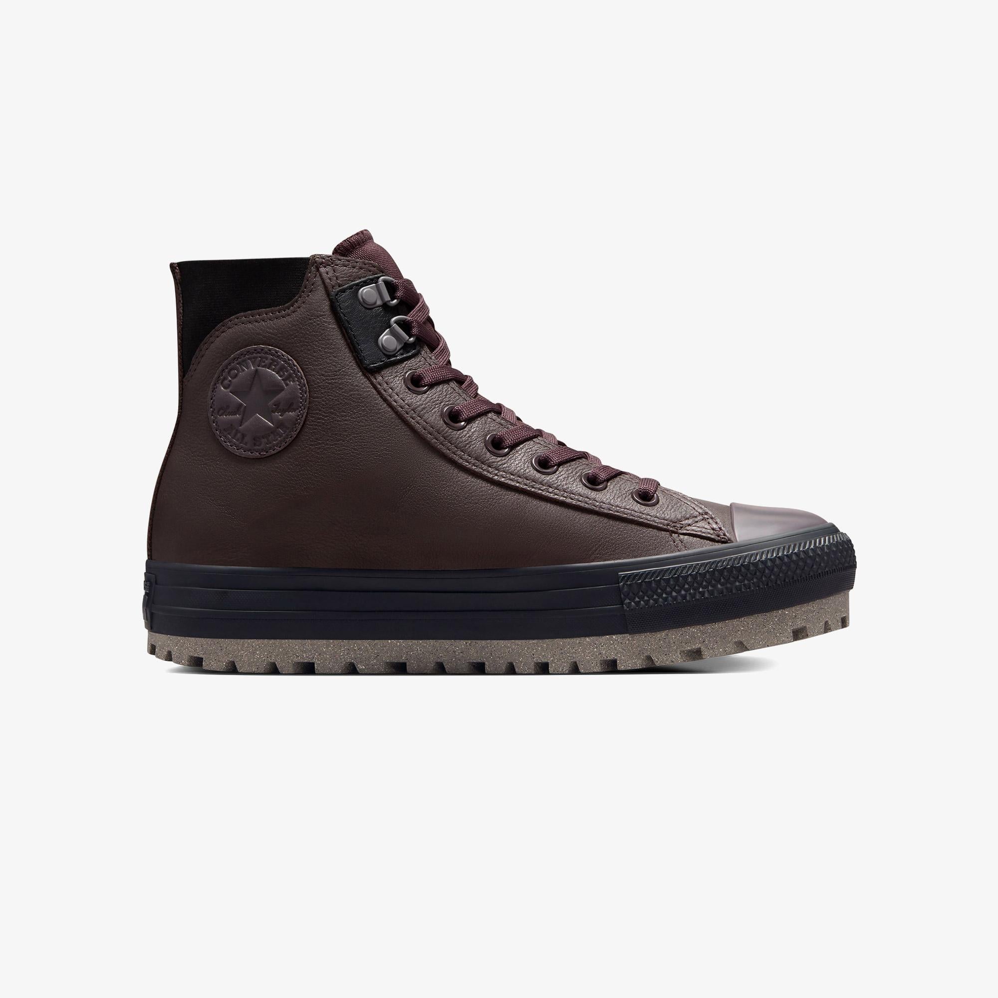 Converse Chuck Taylor All Star City Trek Unisex Kahverengi Deri Bot
