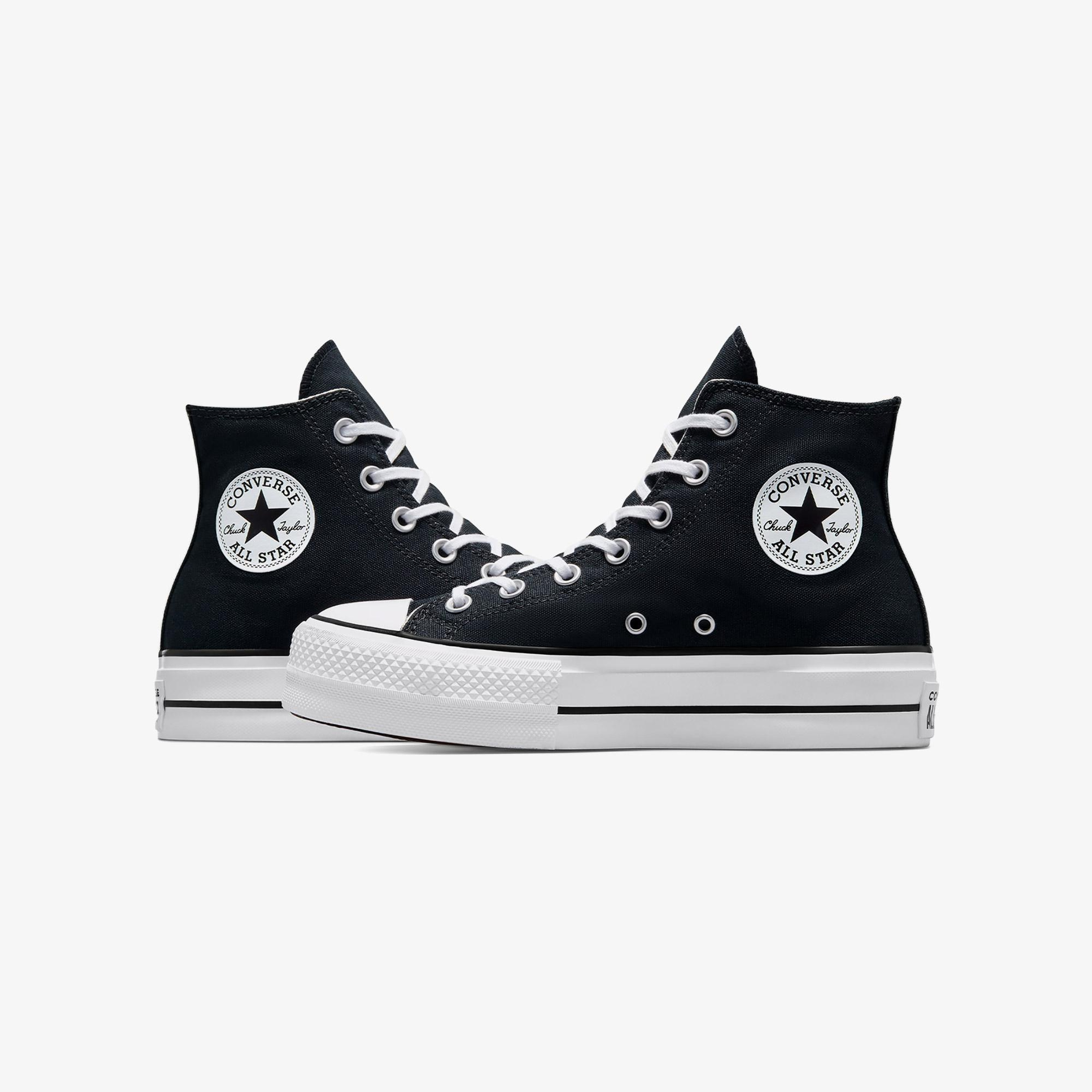 Converse Chuck Taylor All Star Lift Unisex Siyah Platform Sneaker