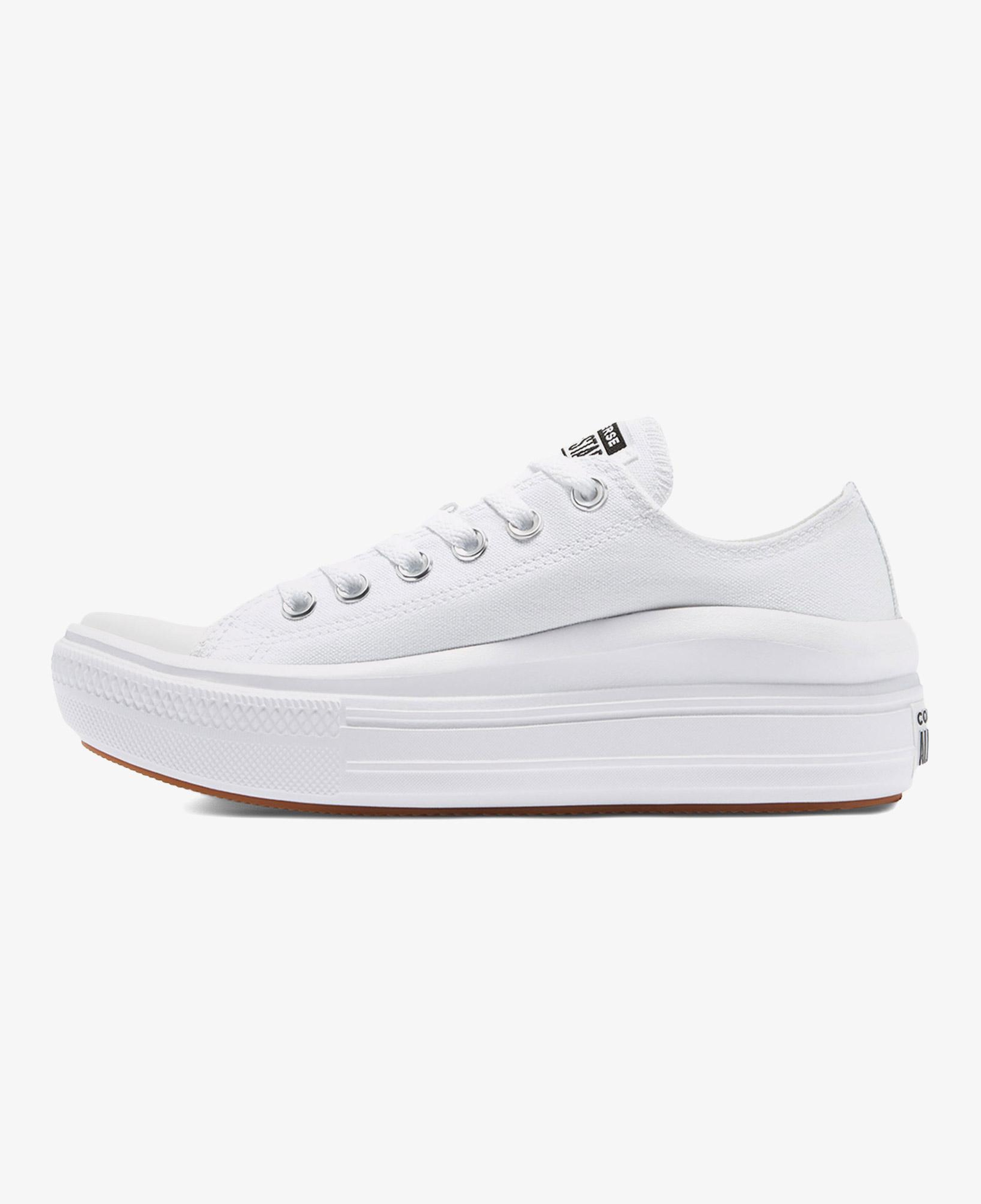 Converse Chuck Taylor All Star Move Low Platform Unisex Beyaz Sneaker