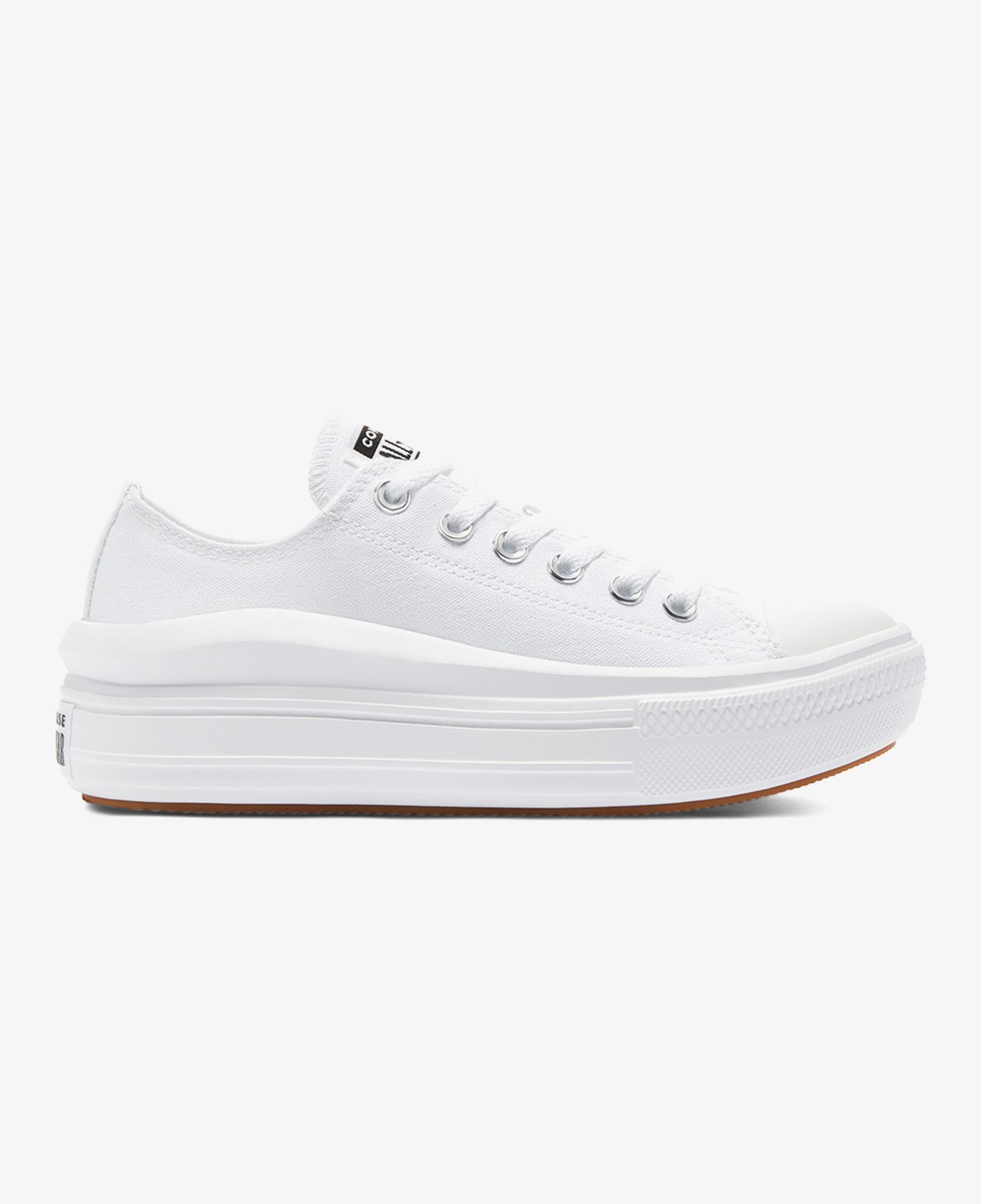 Converse Chuck Taylor All Star Move Low Platform Unisex Beyaz Sneaker