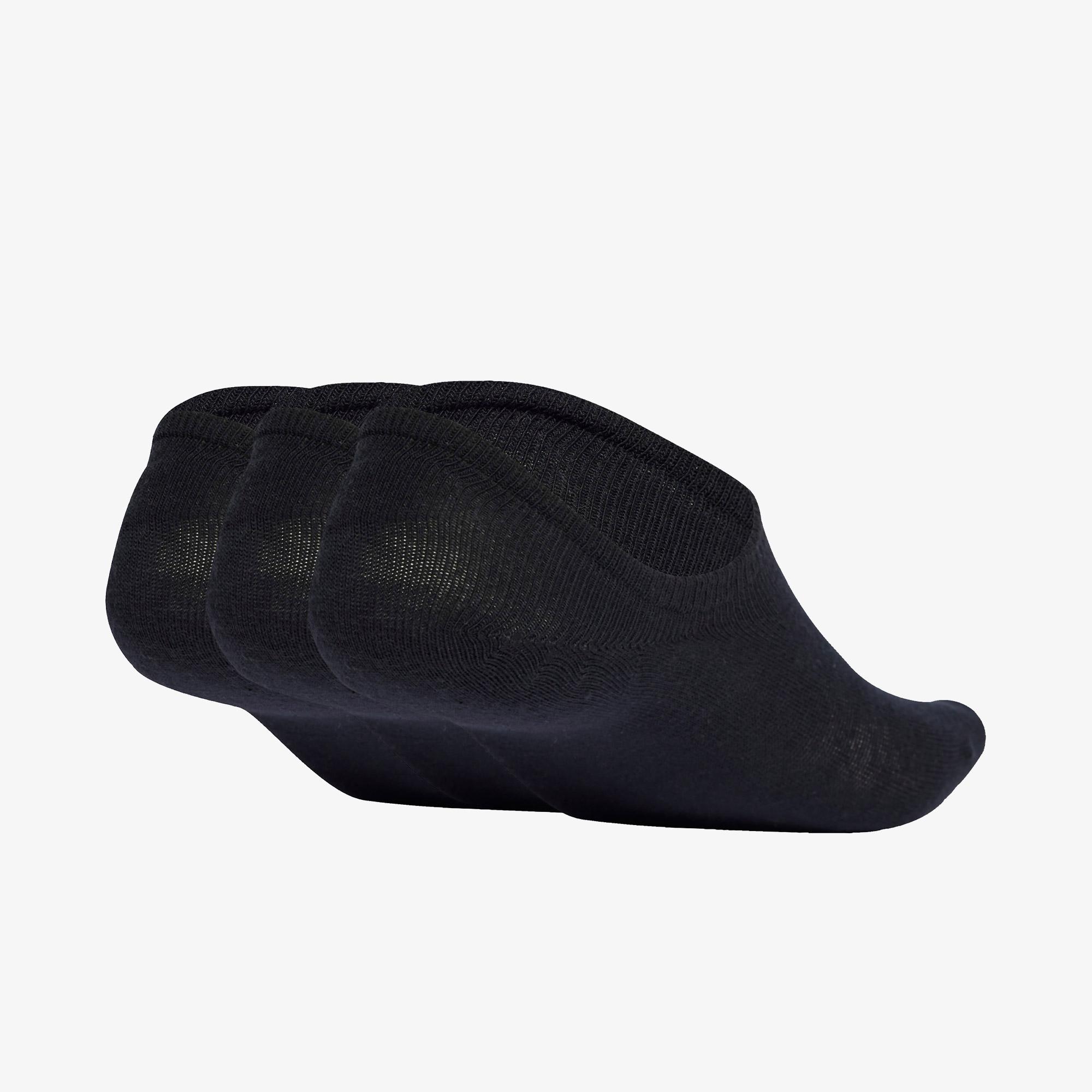 adidas Low Cut 3' lü Unisex Siyah Çorap