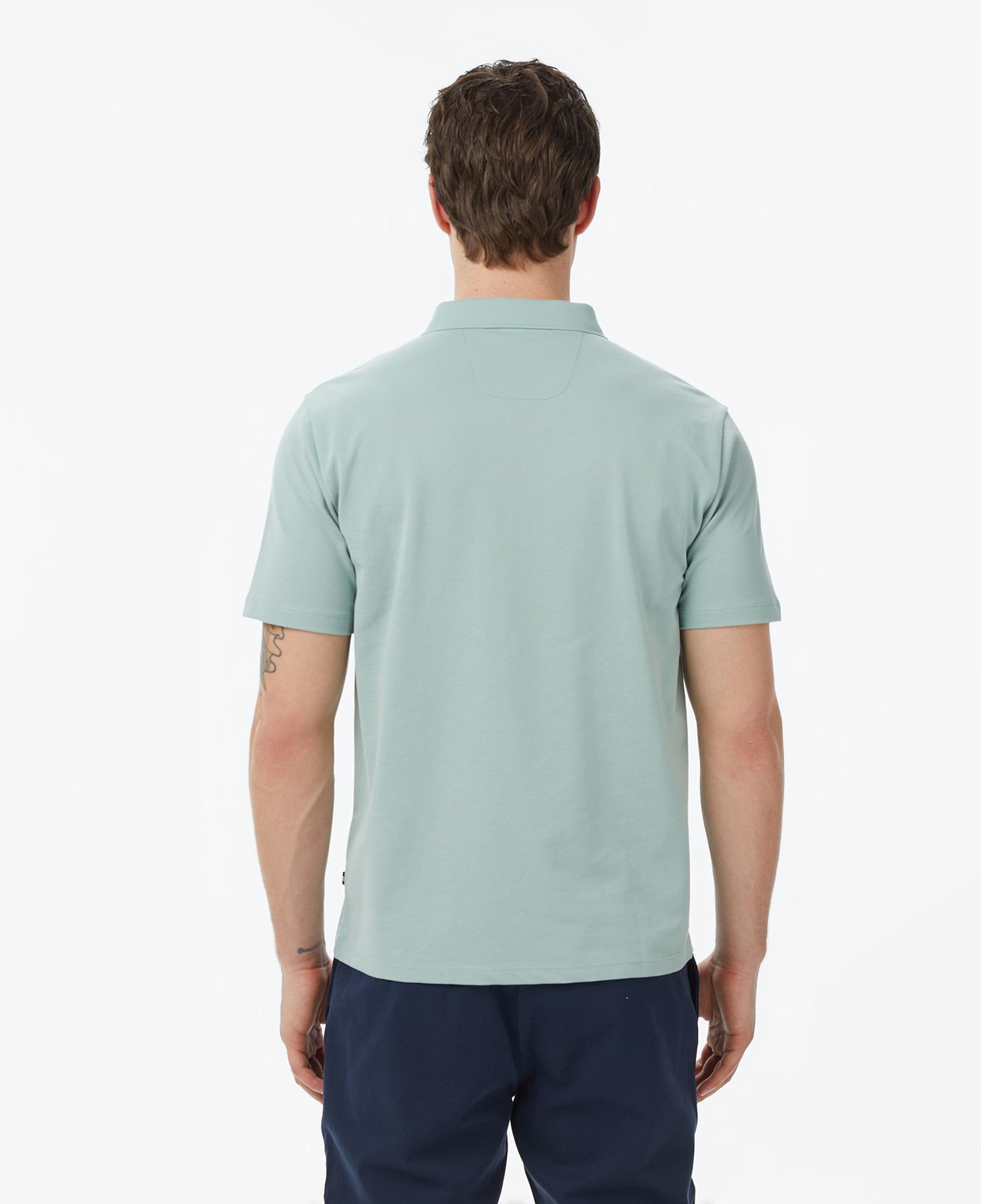 Nautica Erkek Yeşil Regular Fit Polo Yaka T-Shirt