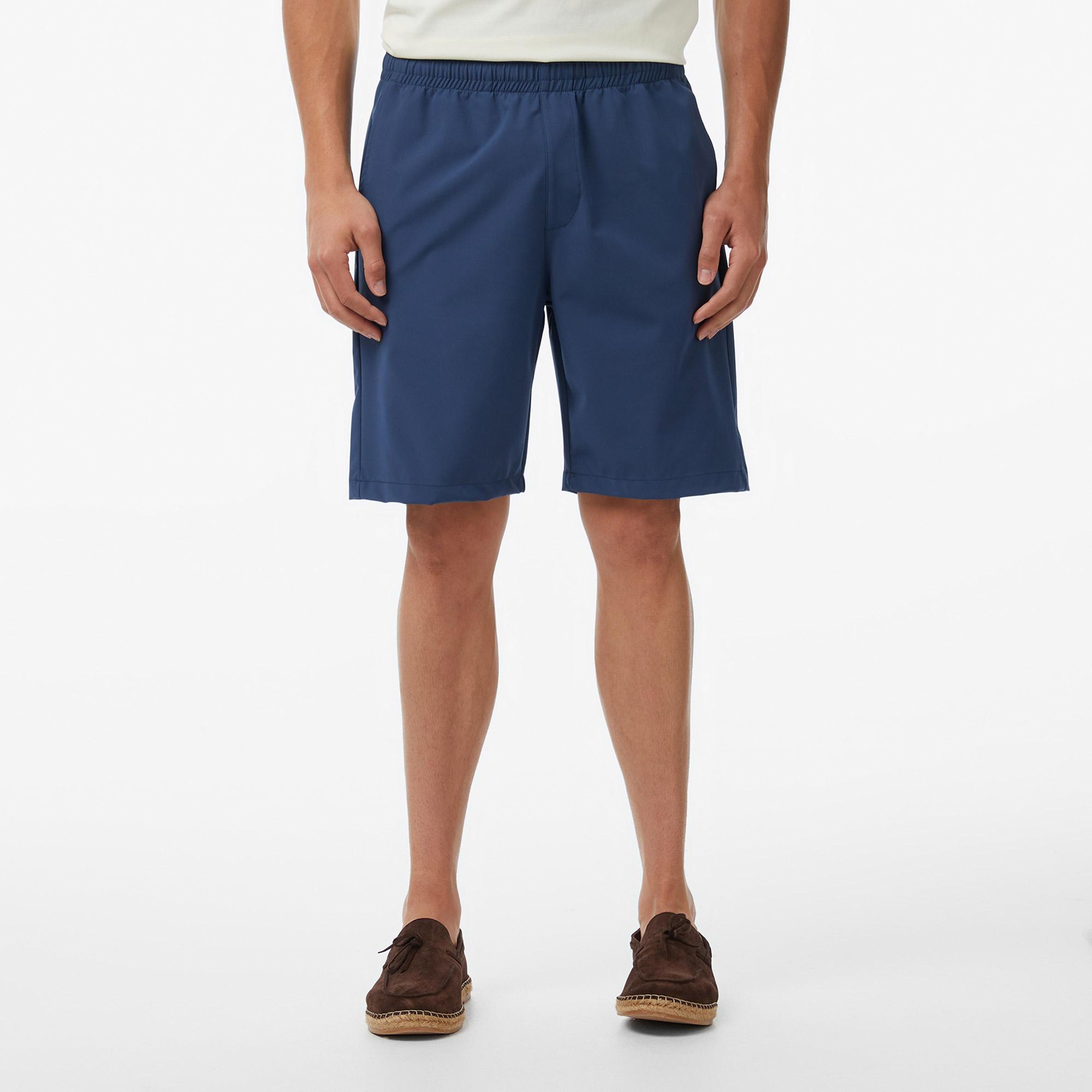 Nautica Erkek Mavi Regular Fit Su İtici Şort