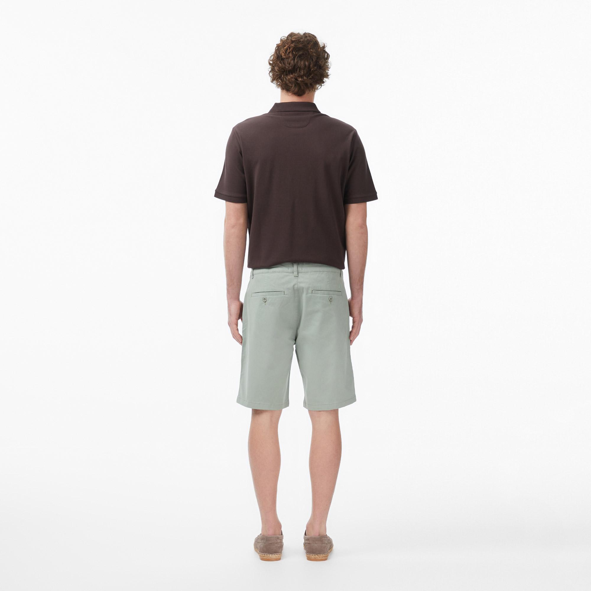 Nautica Erkek Yeşil Regular Fit Chino Şort
