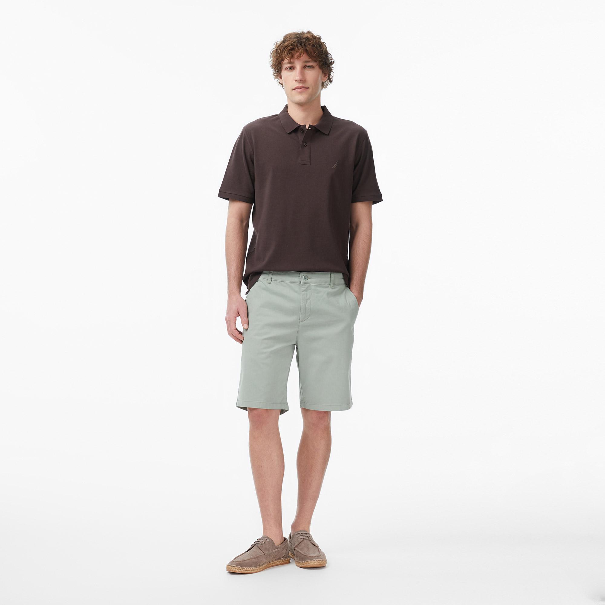 Nautica Erkek Yeşil Regular Fit Chino Şort