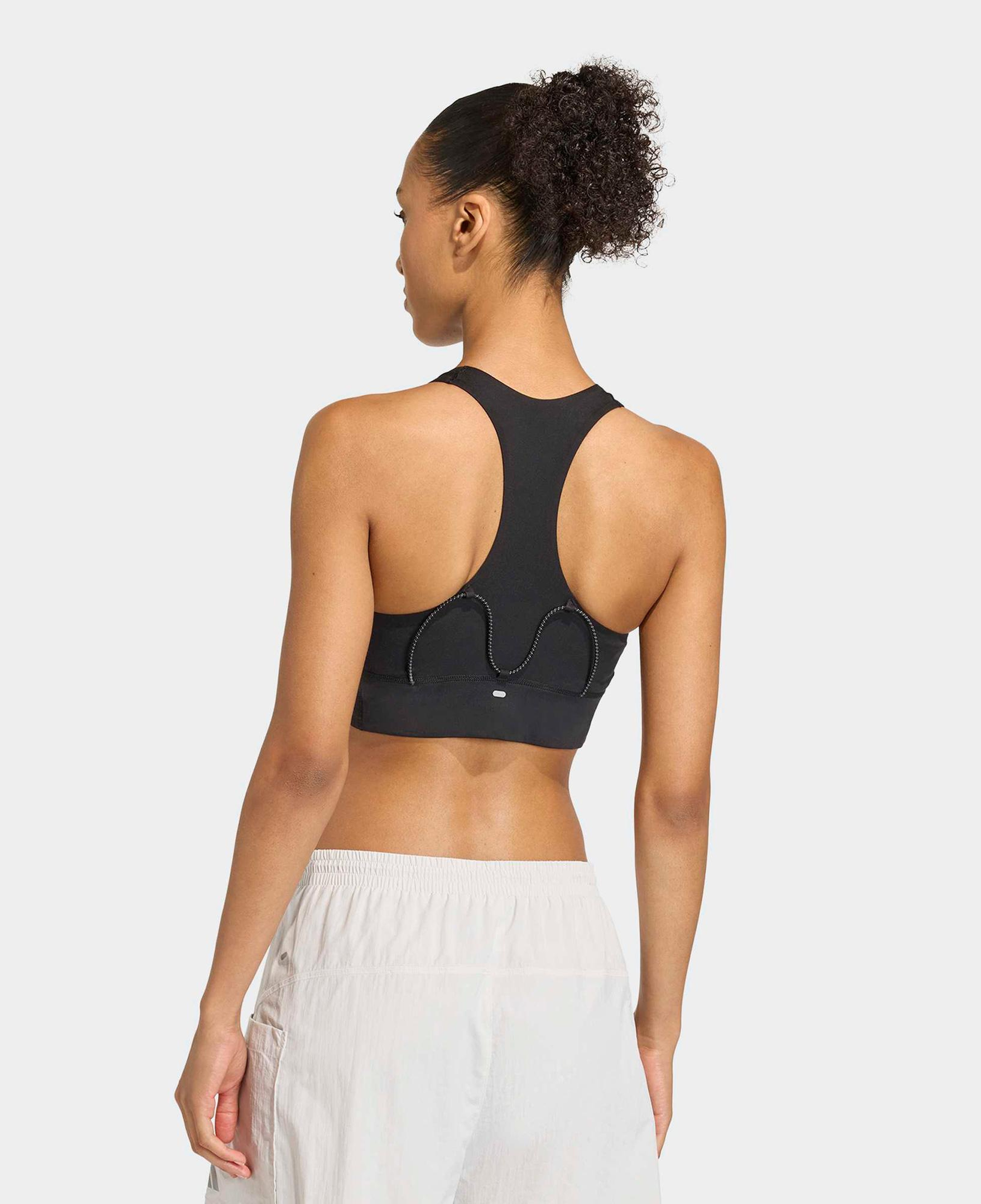 adidas Adi365 Running Cepli Orta Destekli Kadın Siyah Antrenman Bra