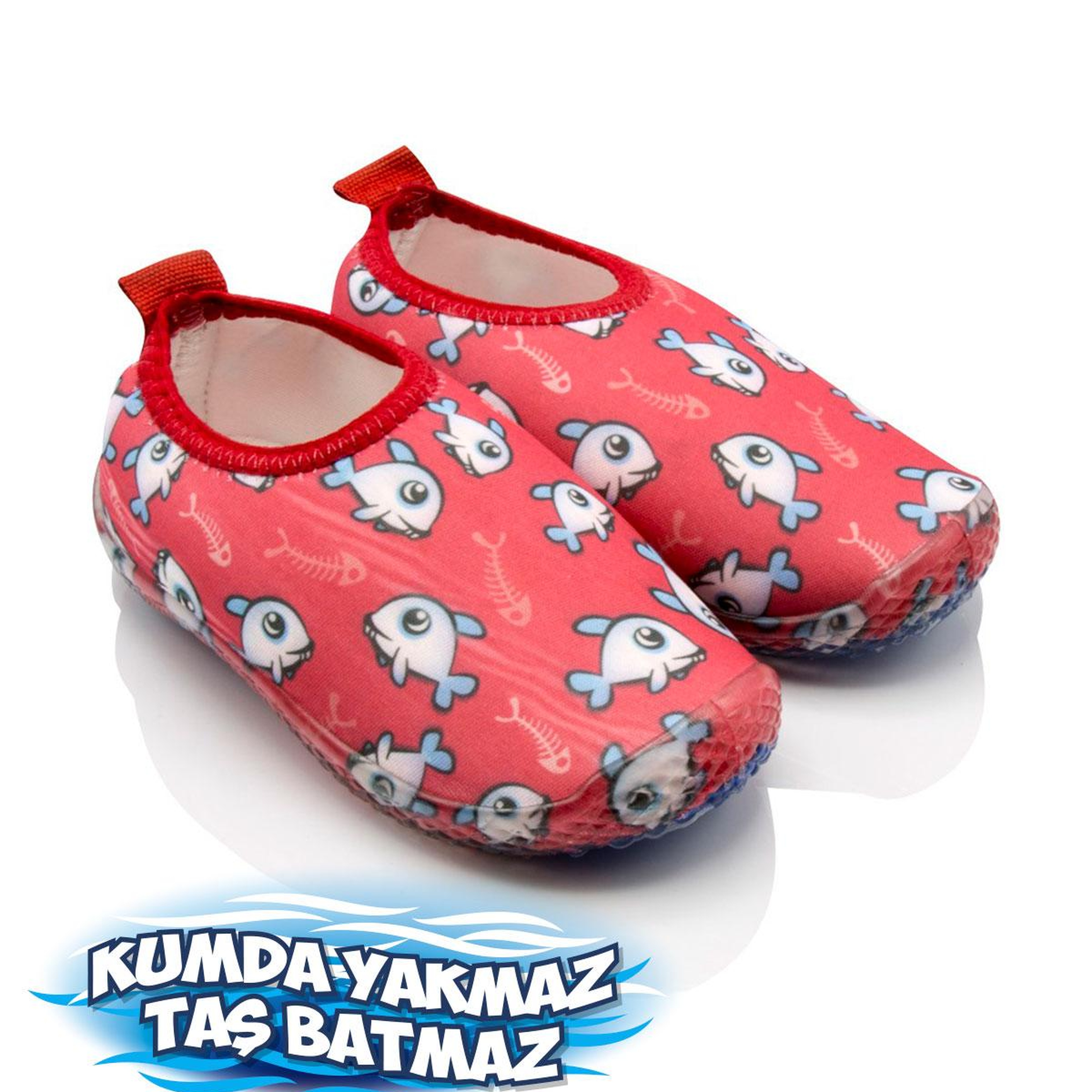 Balık Çocuk Deniz Ayakkabısı Kırmızı 20/29