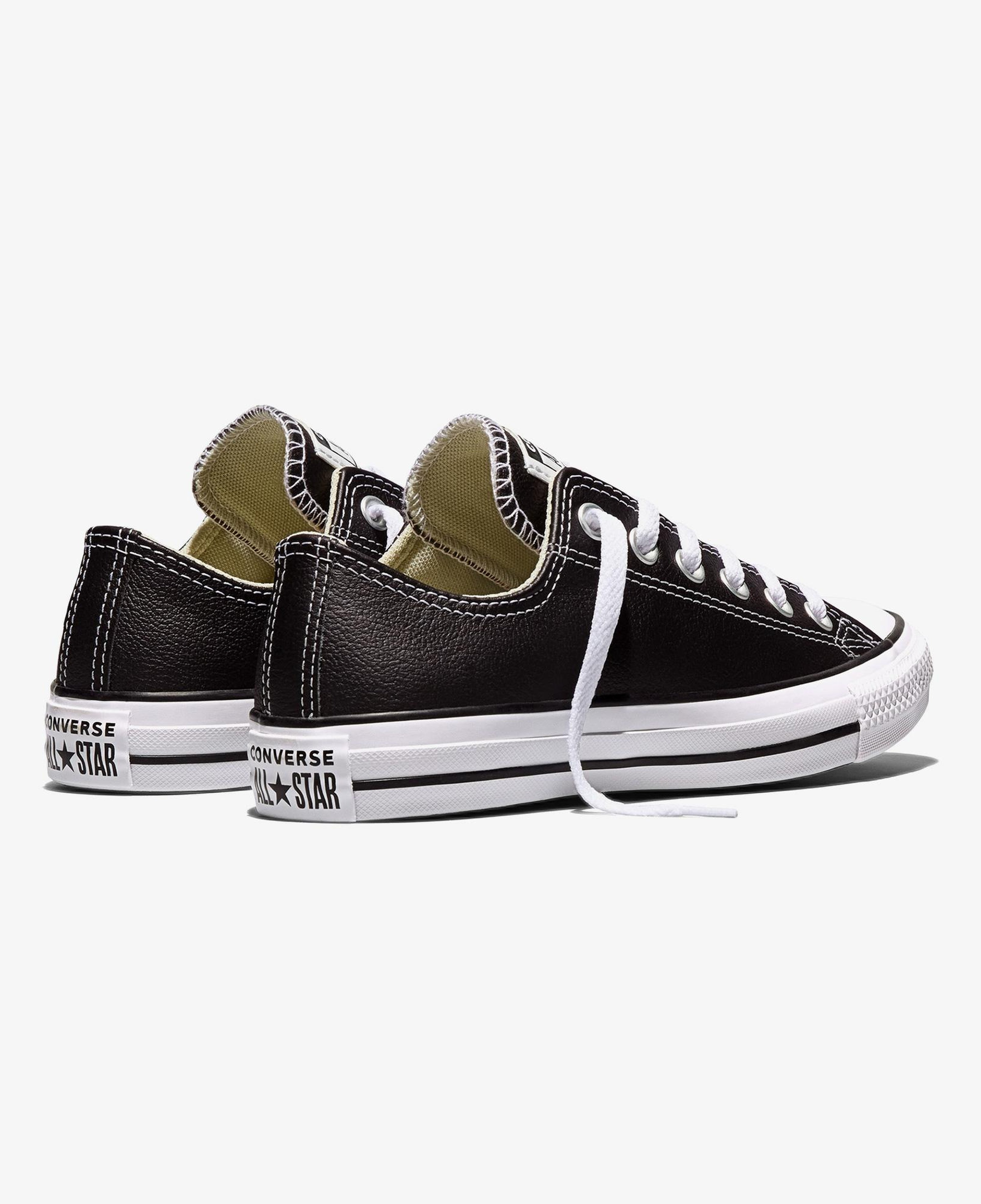 Converse Chuck Taylor All Star Unisex Siyah Deri Sneaker