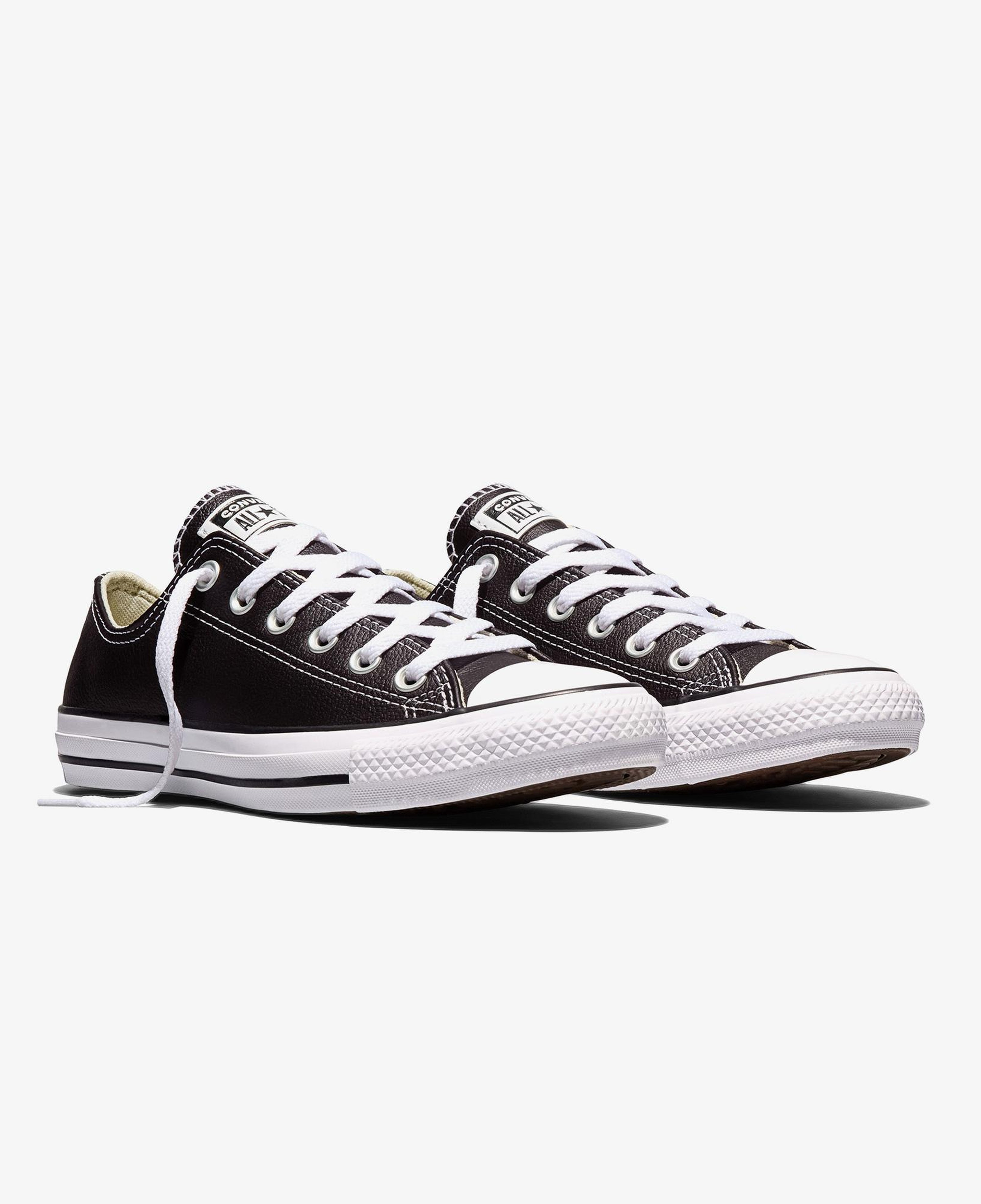 Converse Chuck Taylor All Star Unisex Siyah Deri Sneaker