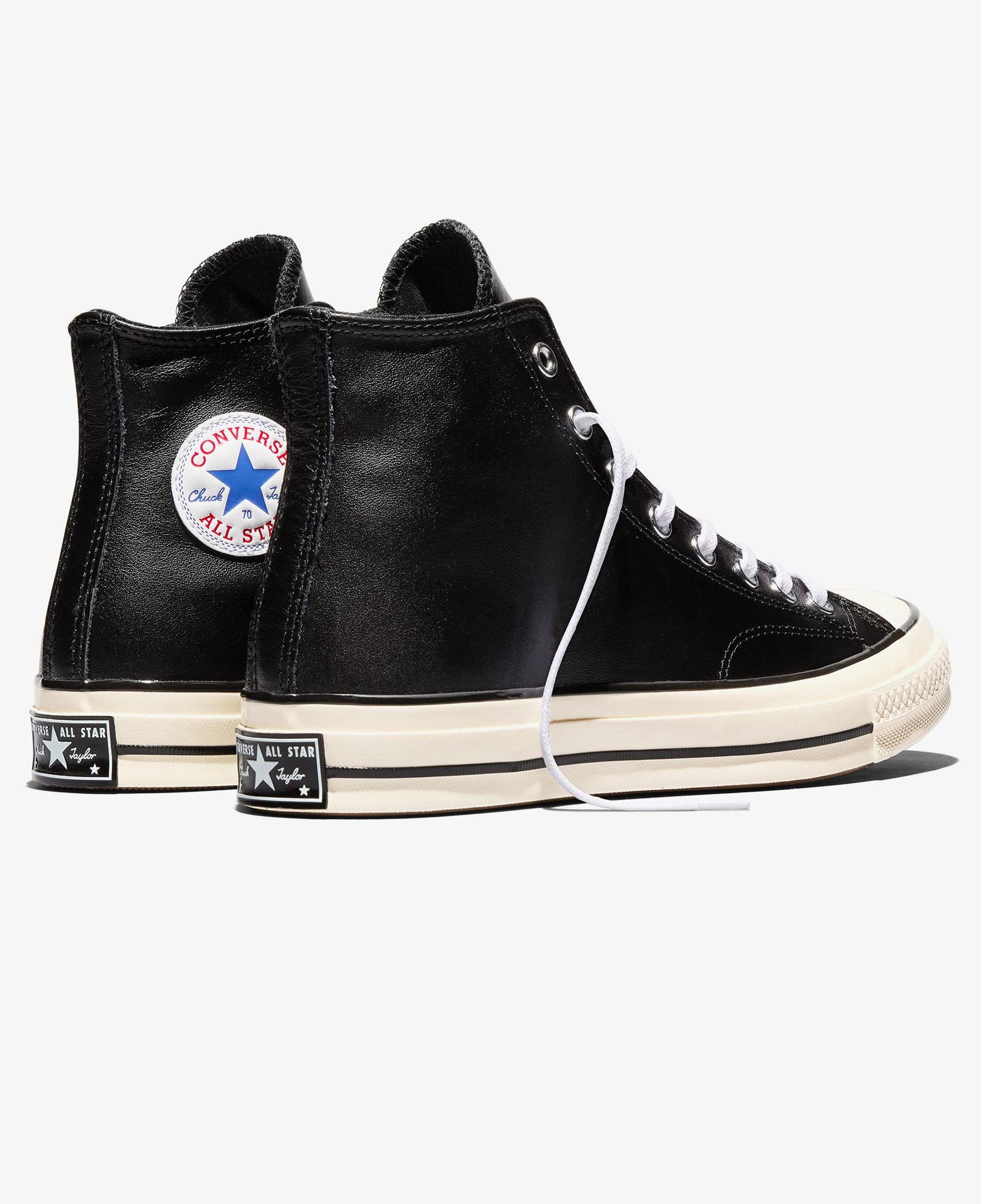 Converse Chuck 70 Unisex Siyah Deri Sneaker