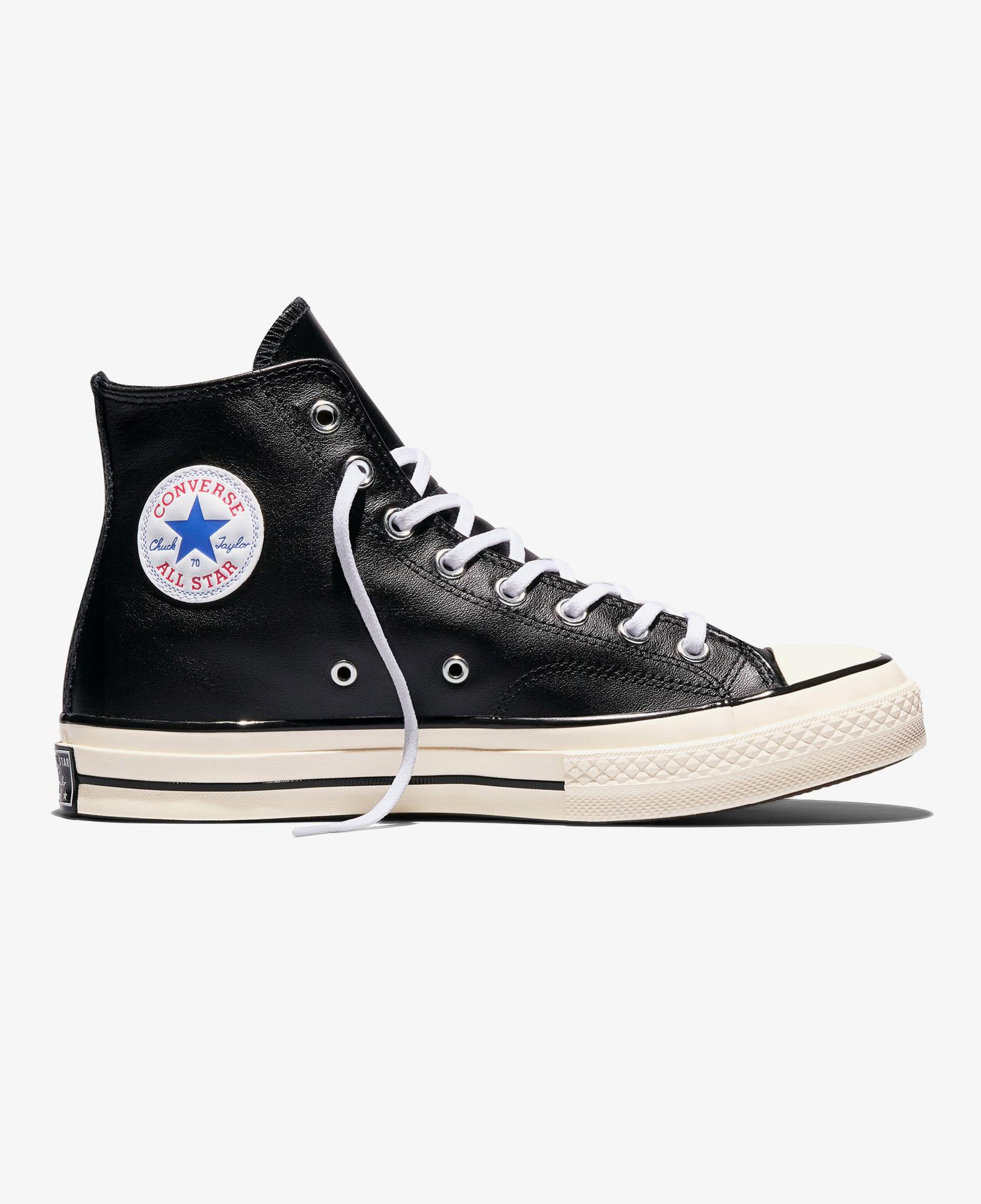 Converse Chuck 70 Unisex Siyah Deri Sneaker