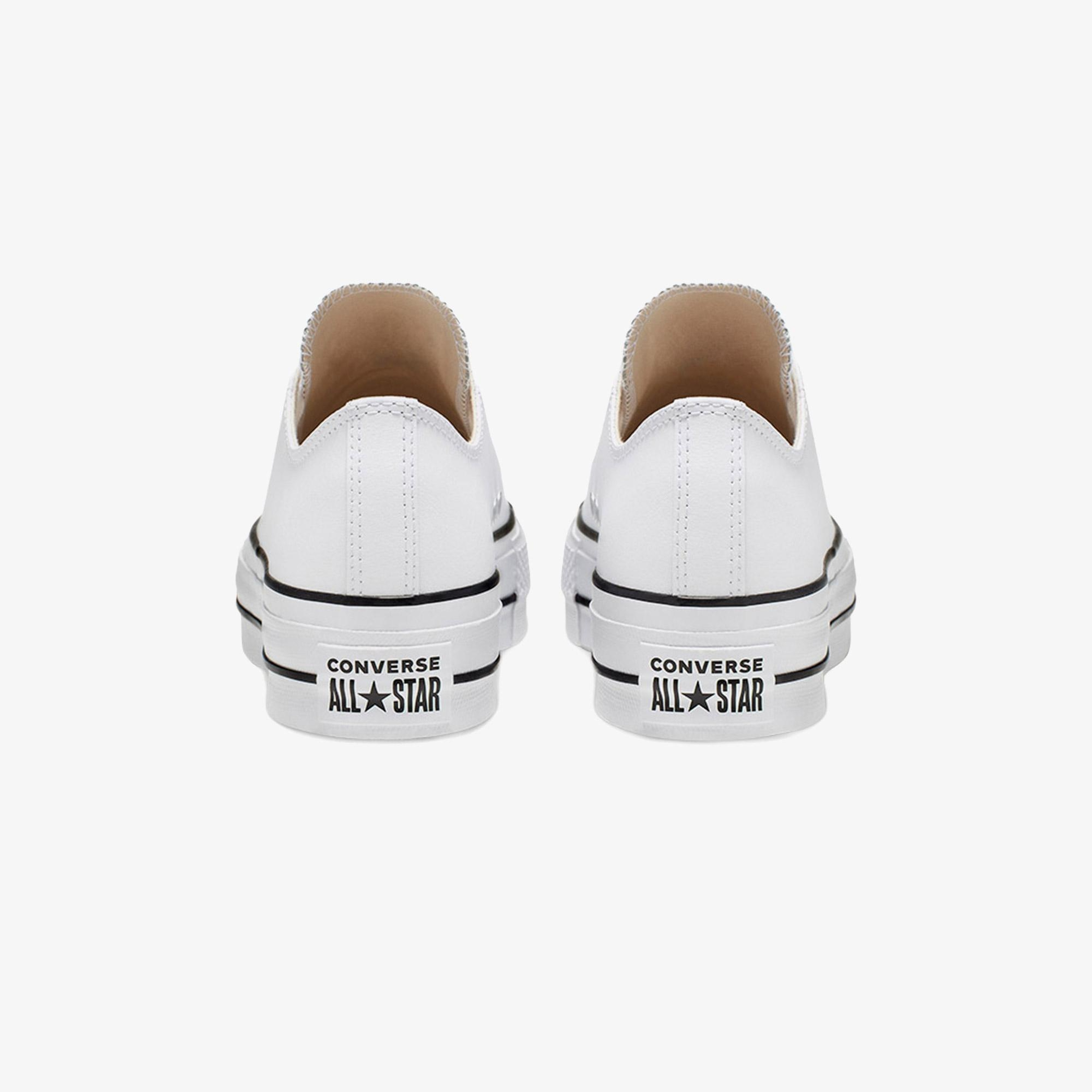 Converse Chuck Taylor All Star Lift Unisex Beyaz Deri Platform Sneaker