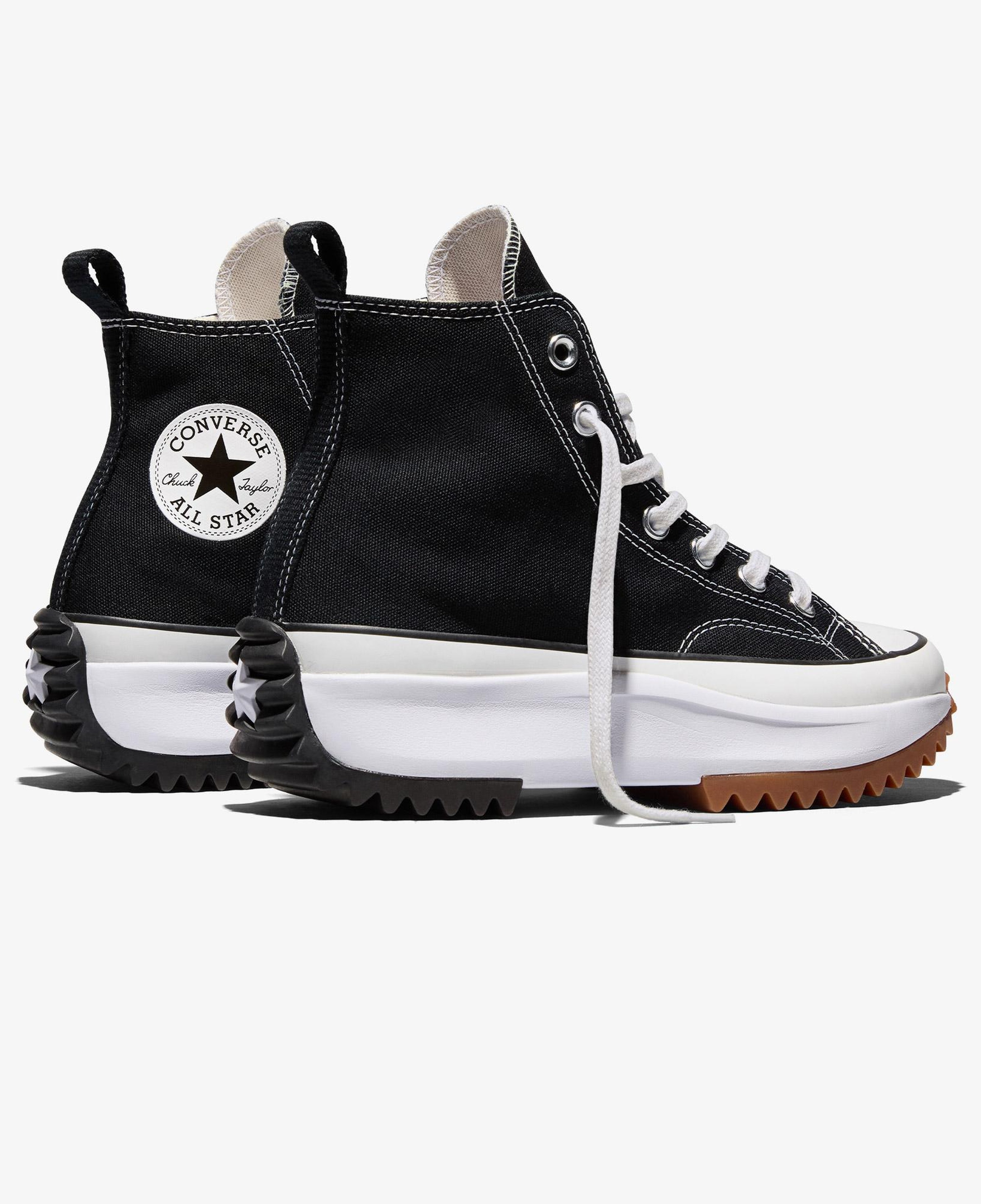 Converse Run Star Hike Unisex Siyah Platform Sneaker