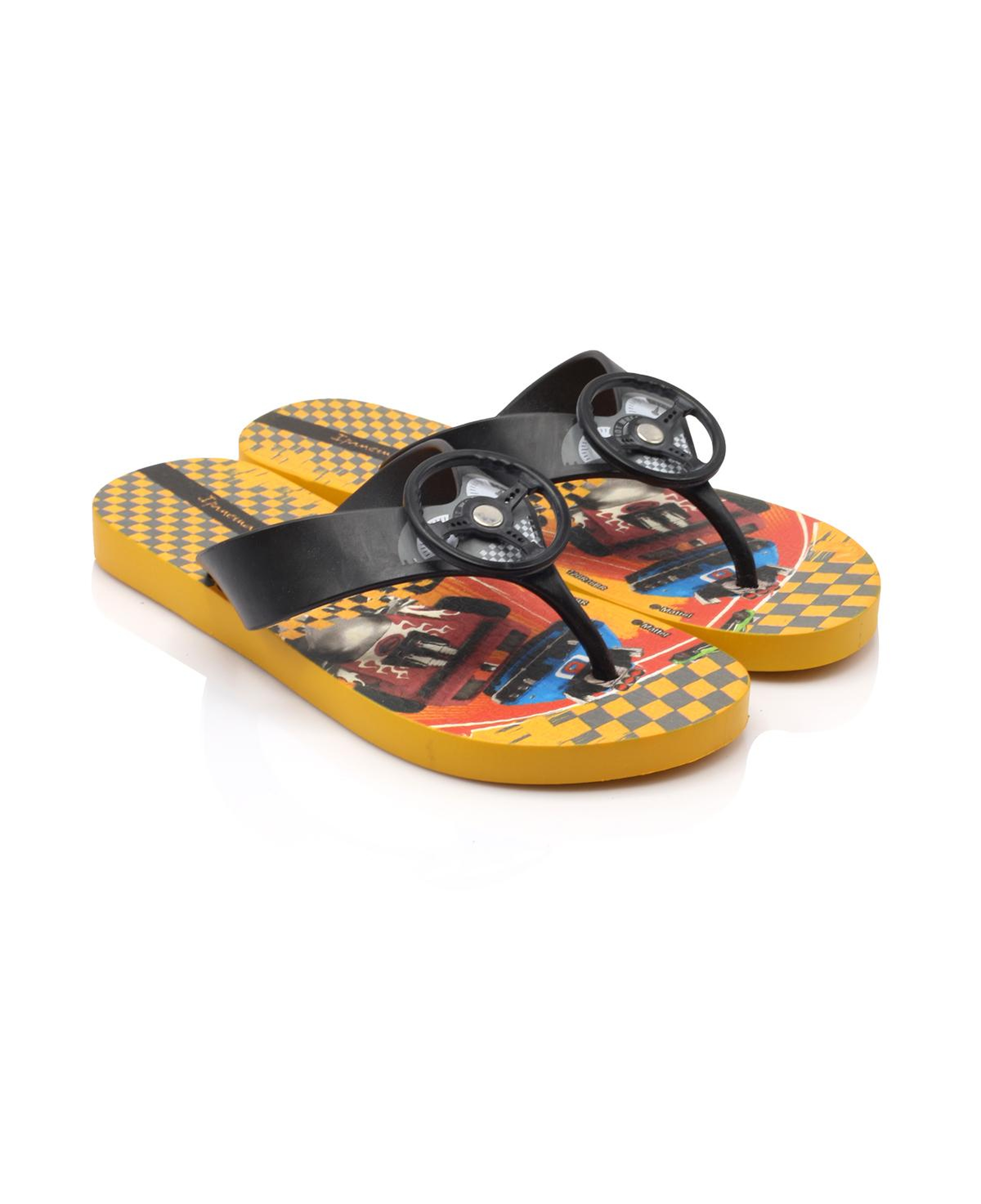 Hot Wheels Çocuk Parmak Arası Terlik Sarı 25/34