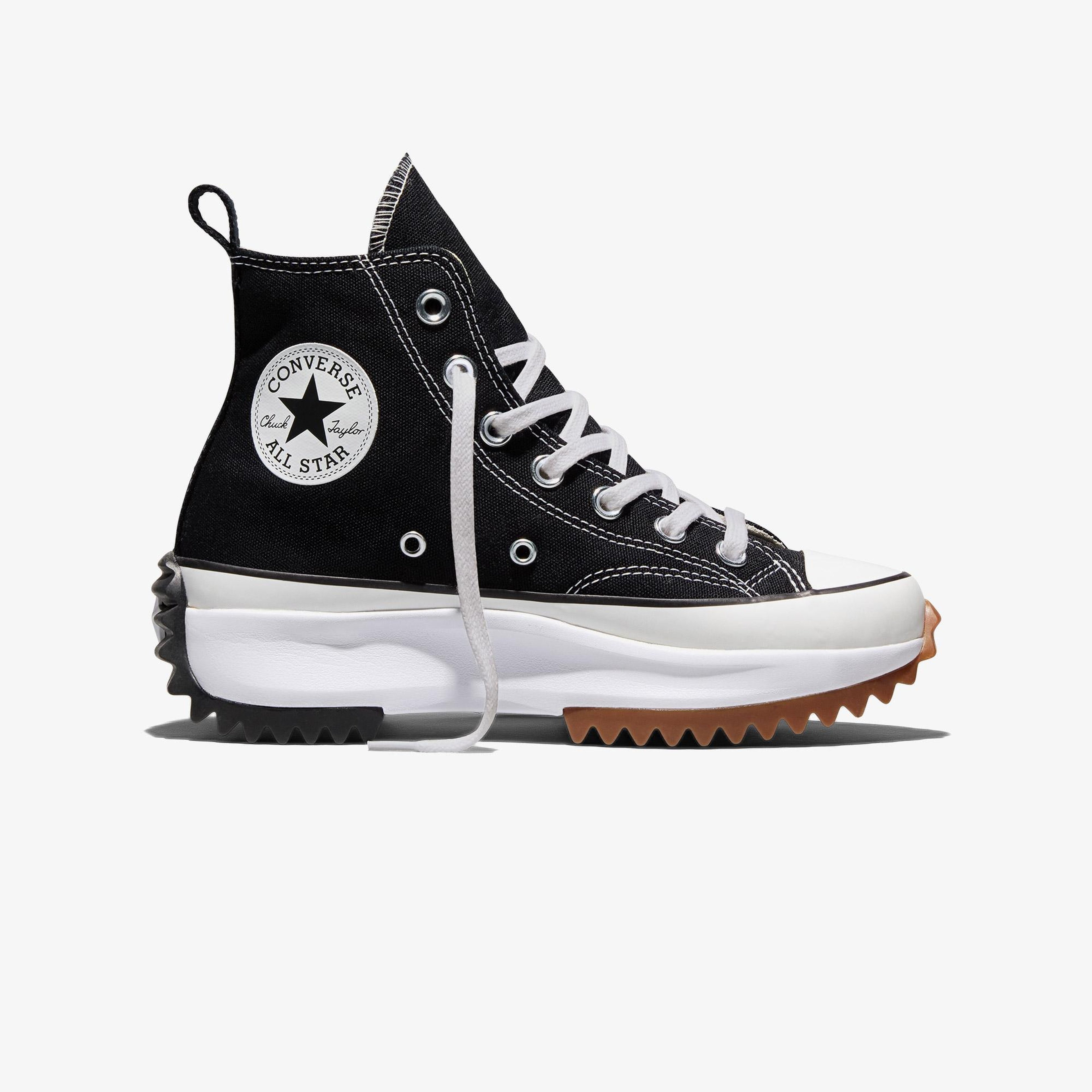 Converse Run Star Hike Unisex Siyah Platform Sneaker