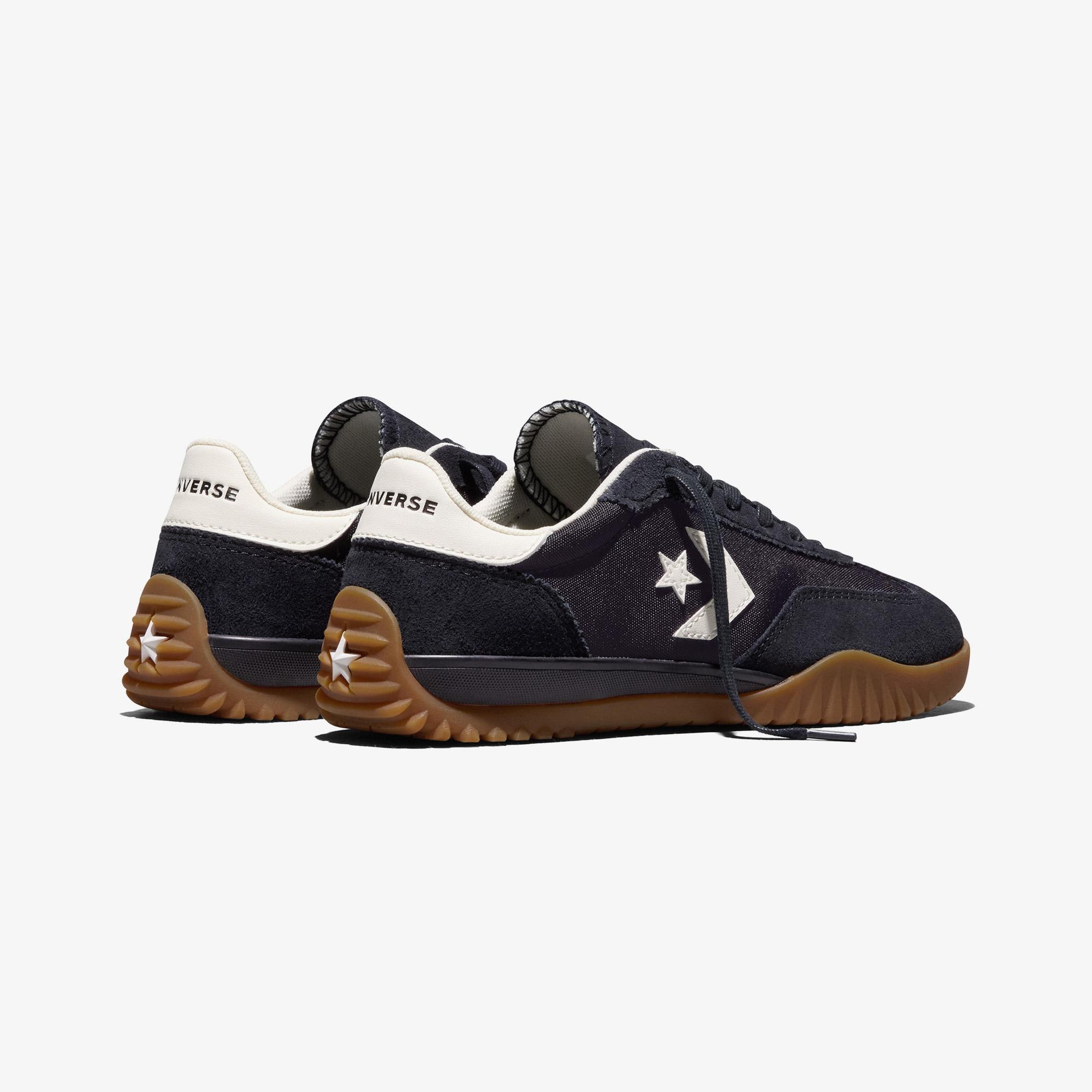 Converse Run Star Trainer Unisex Siyah Süet Sneaker