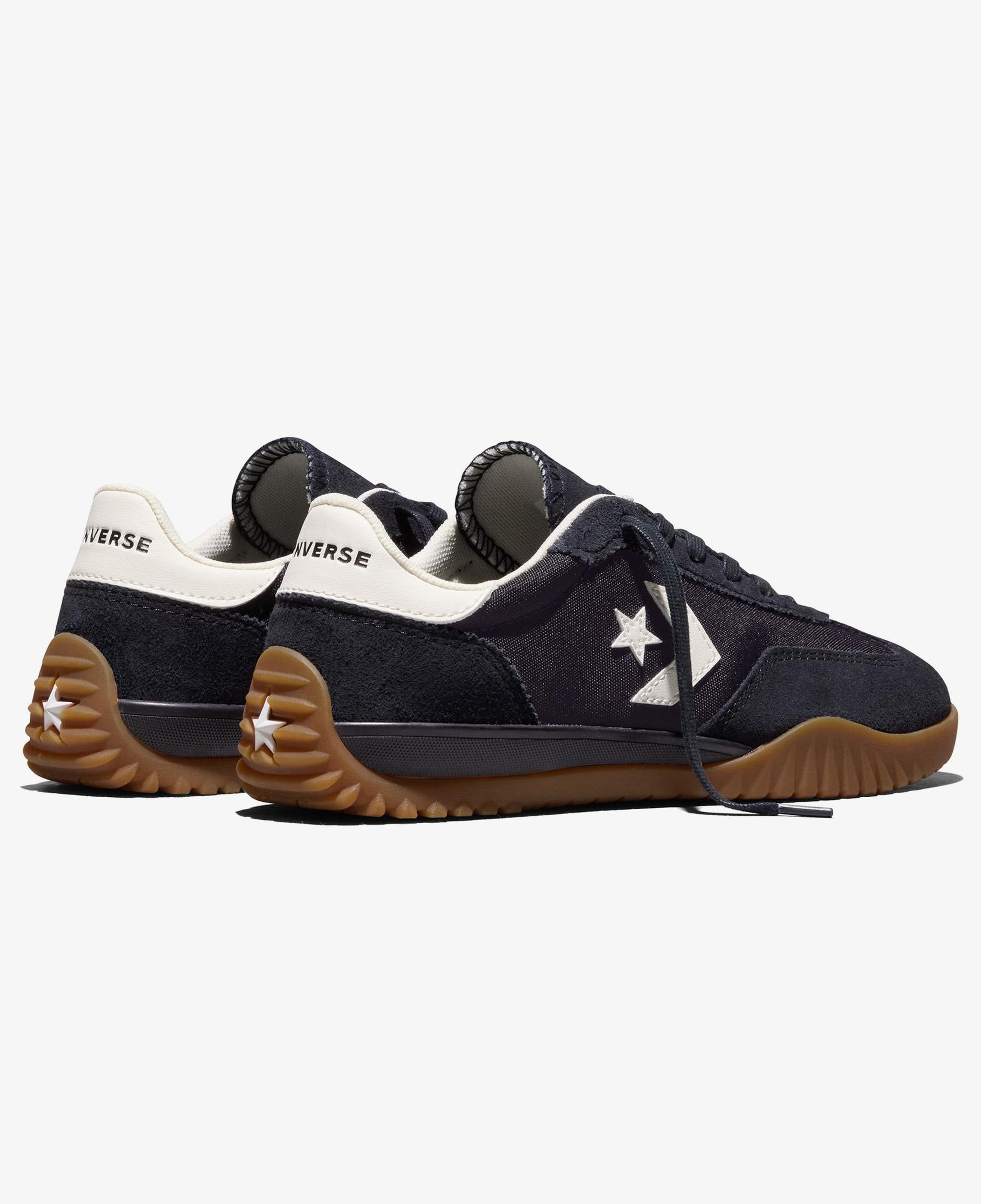 Converse Run Star Trainer Unisex Siyah Süet Sneaker