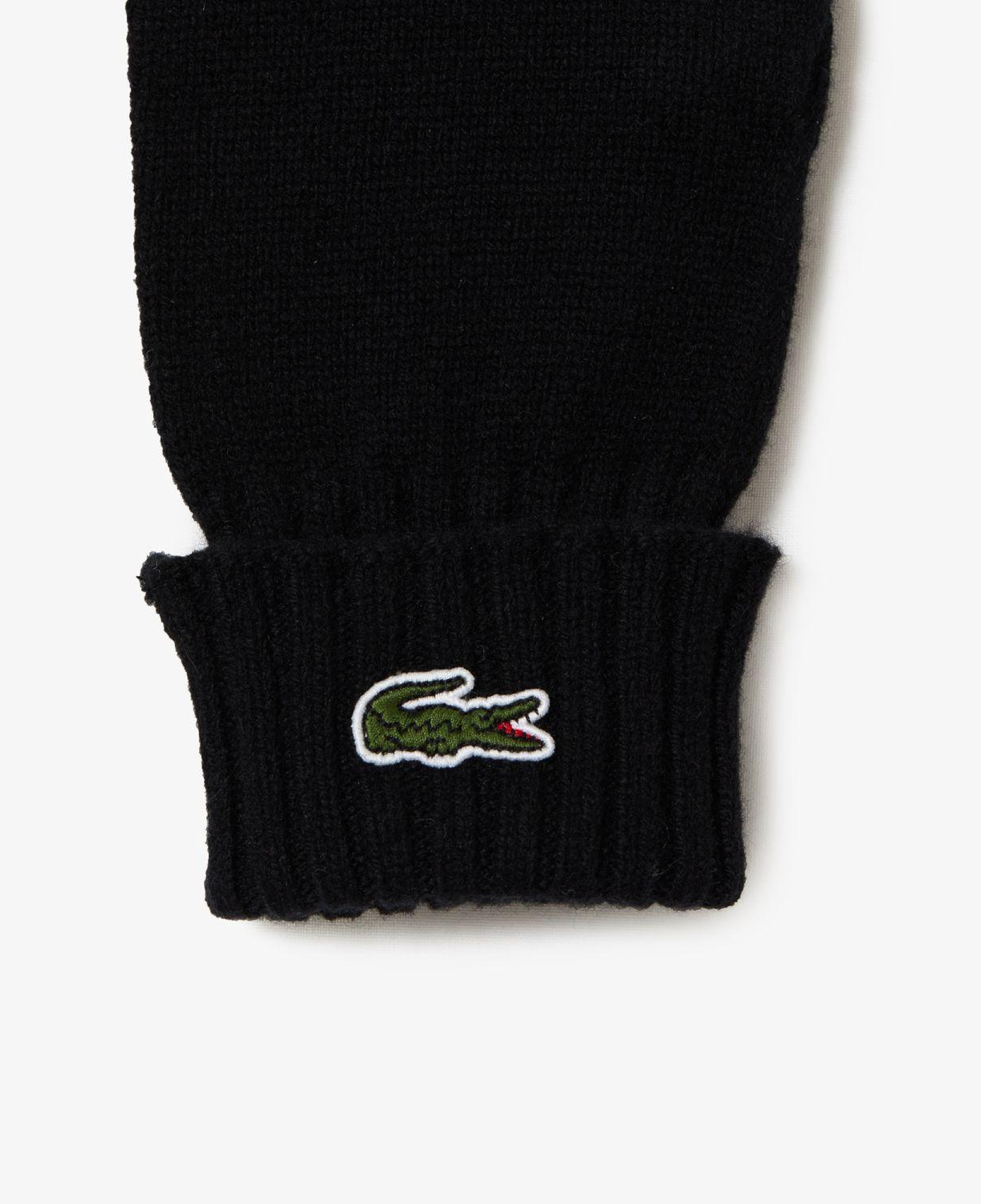 Unisex Yün Siyah Eldiven