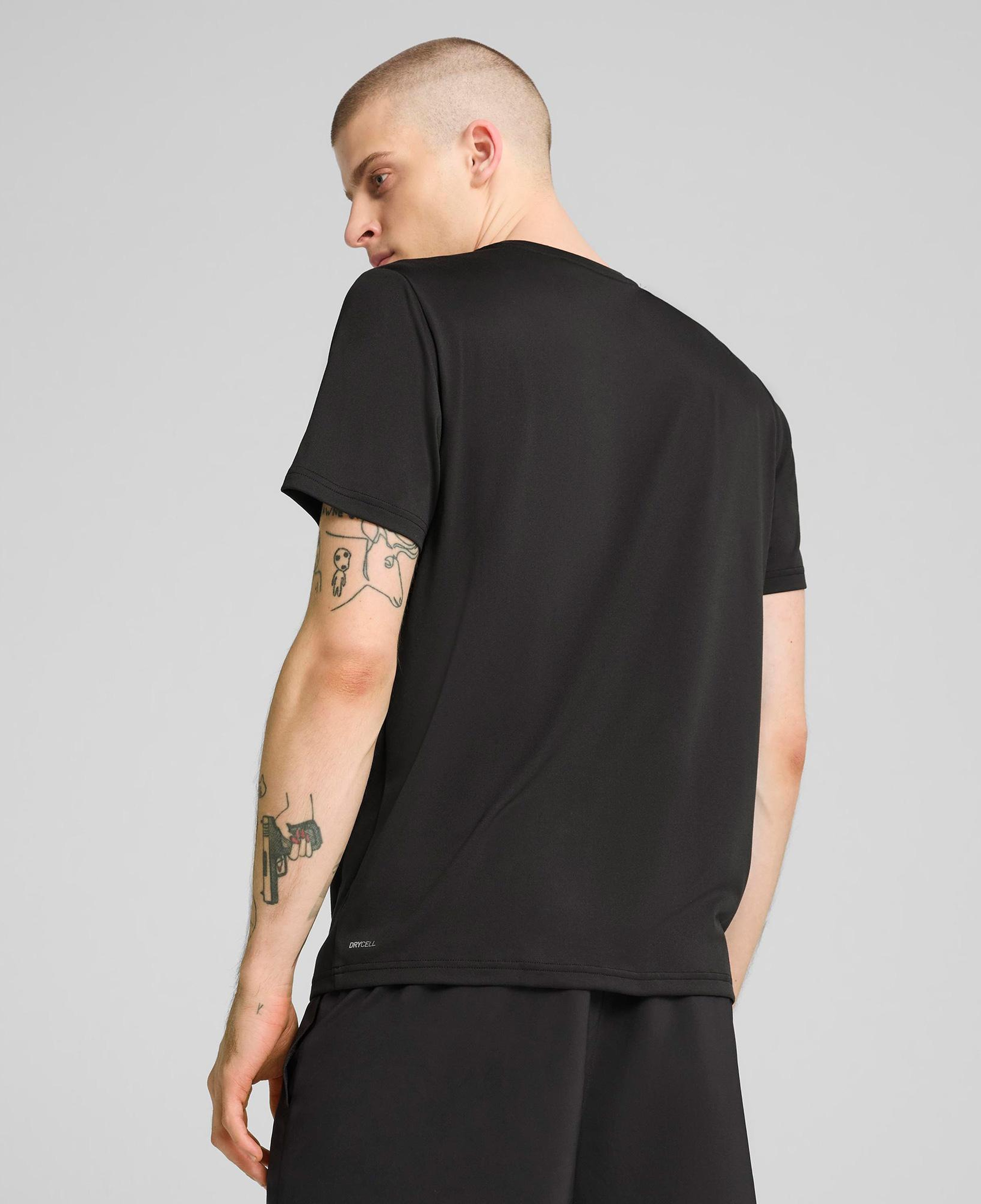 Puma Tad Ess Solid Cat Lc Erkek Siyah Antrenman T-Shirt