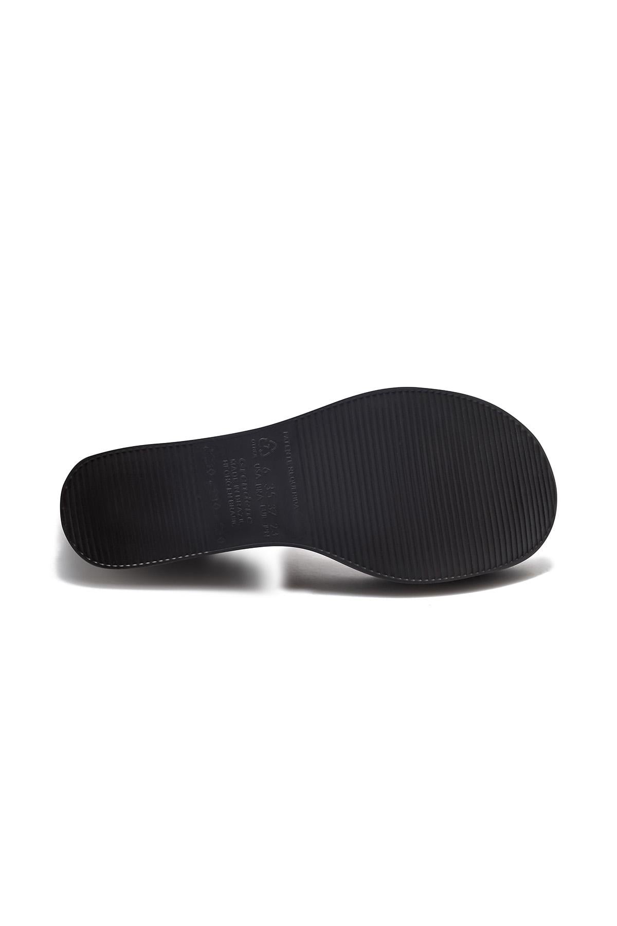 High Fashion Thong Kadın Parmak Arası Terlik Siyah 35/40