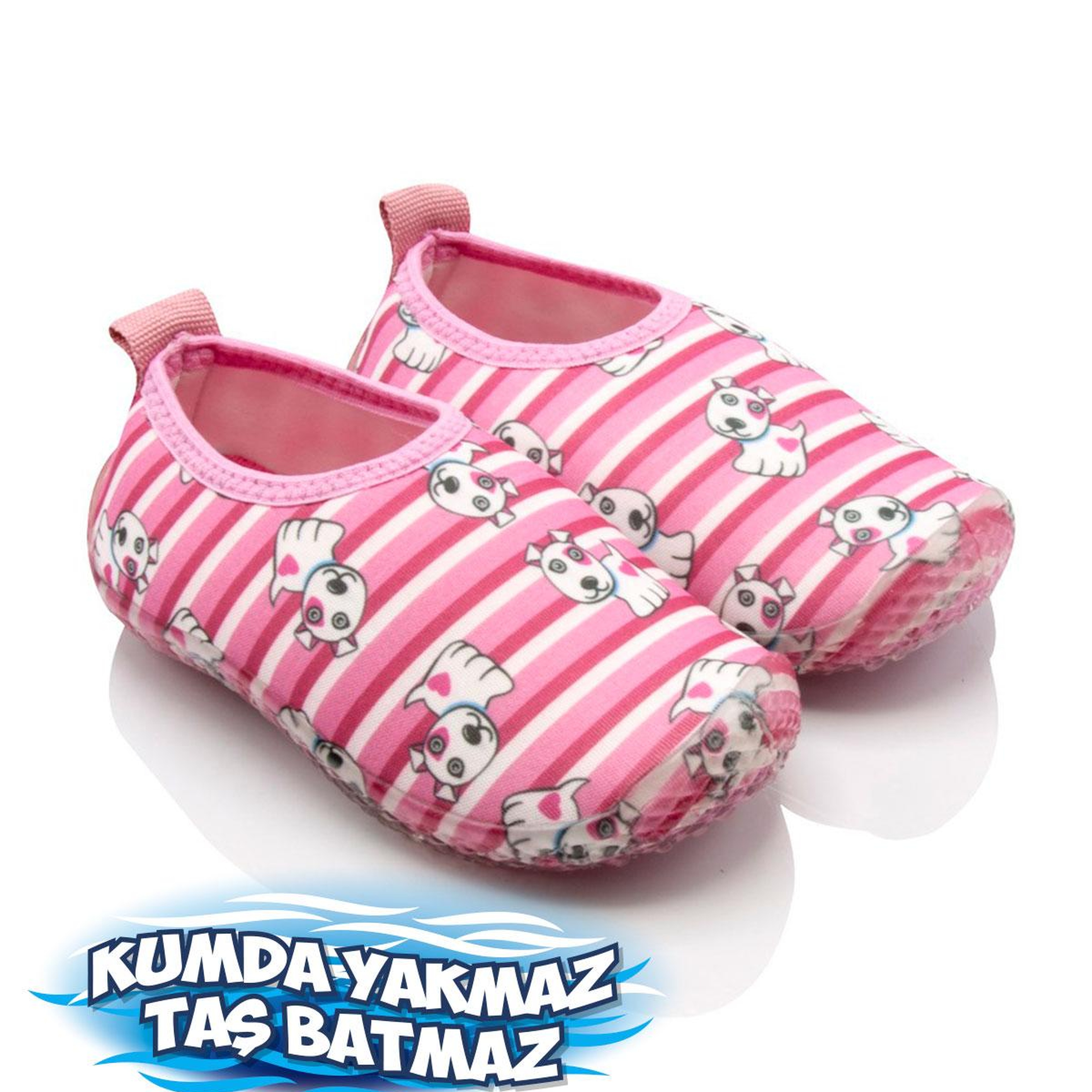 Köpek Çocuk Deniz Ayakkabısı Pembe 20/29