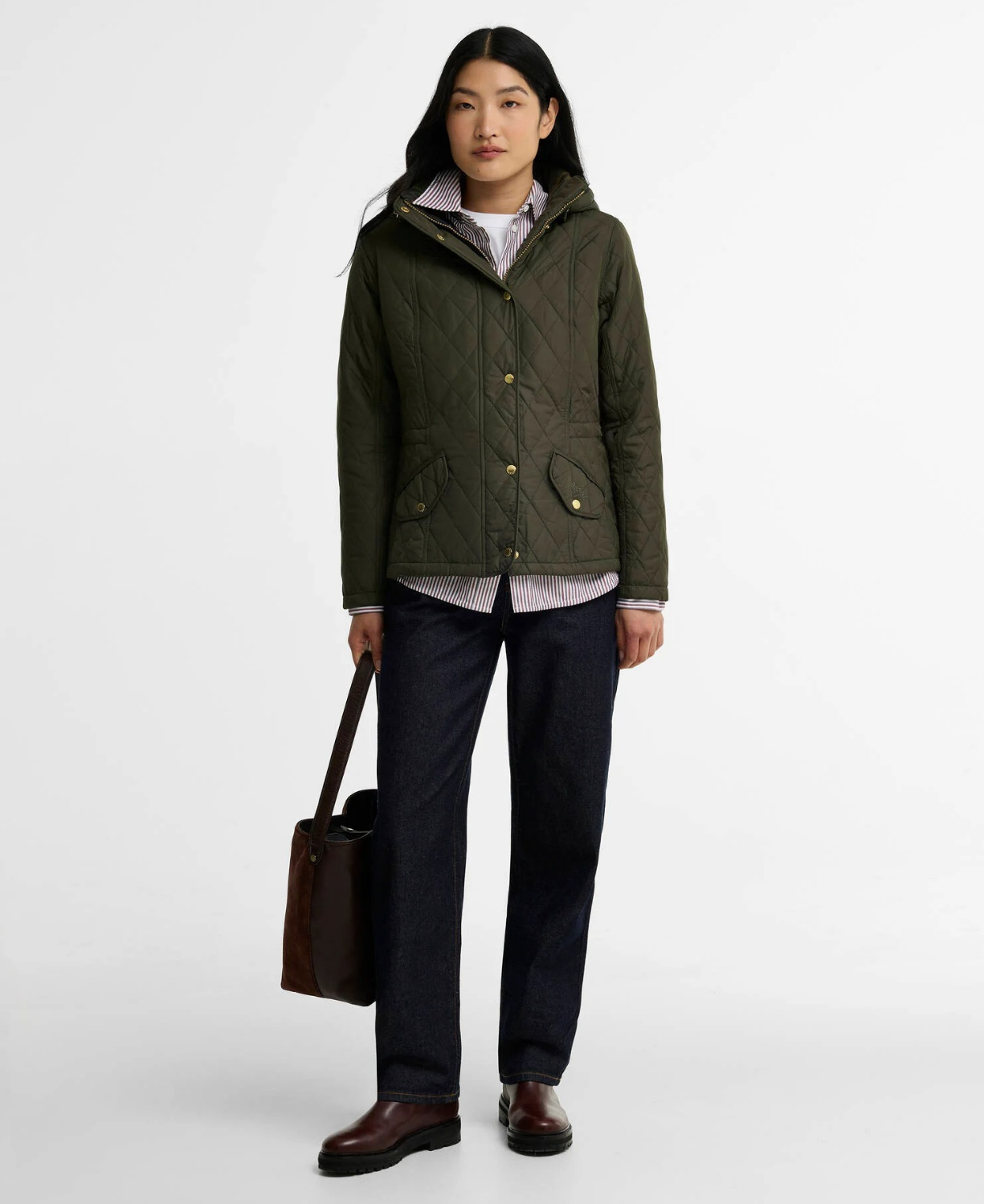 Barbour Kadın Millfire Quilt Kapitone Ceket