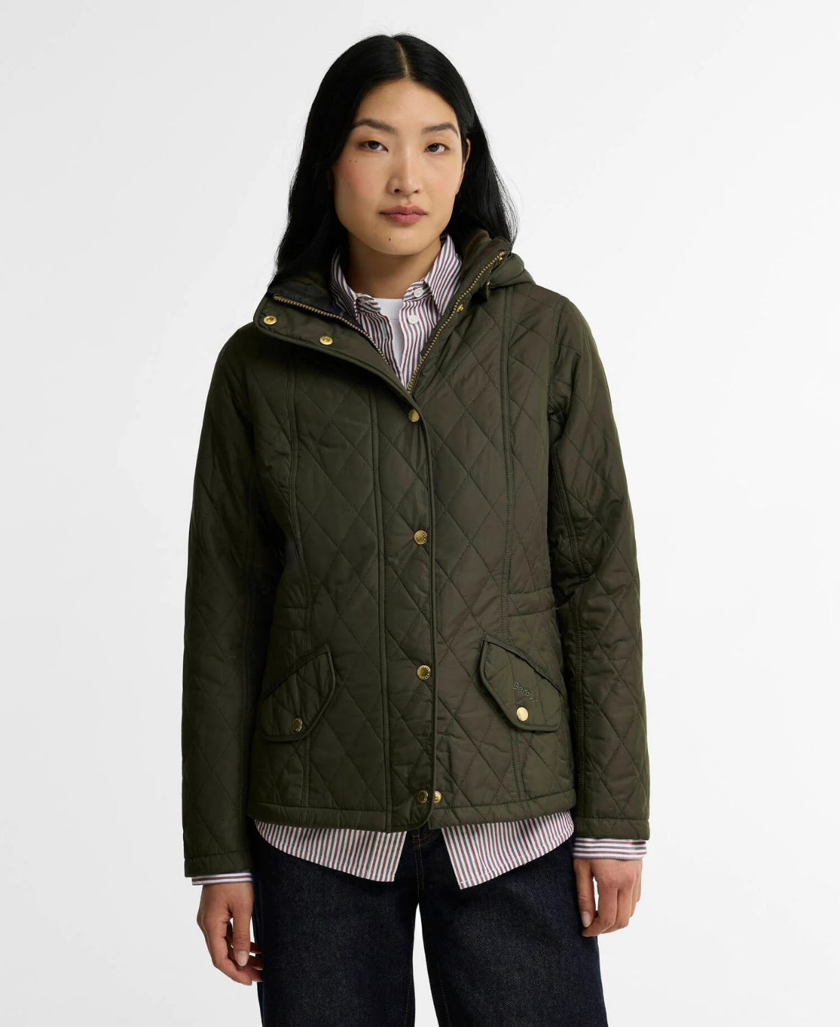 Barbour Kadın Millfire Quilt Kapitone Ceket