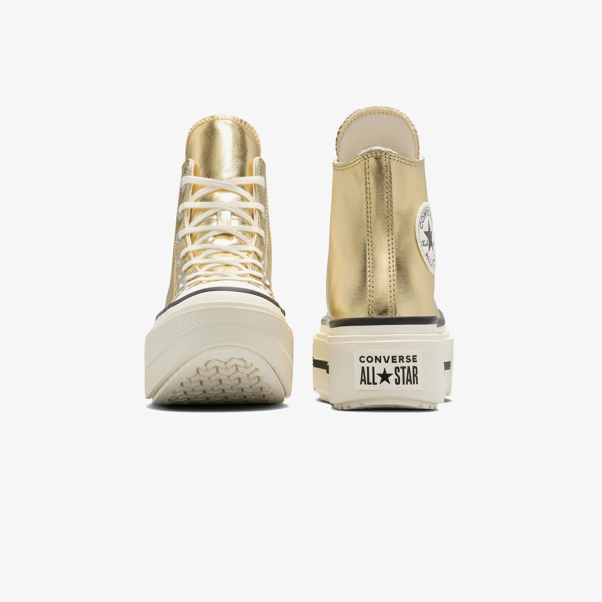 Converse Chuck Taylor All Star Lift Double Stack Unisex Altın Sneaker