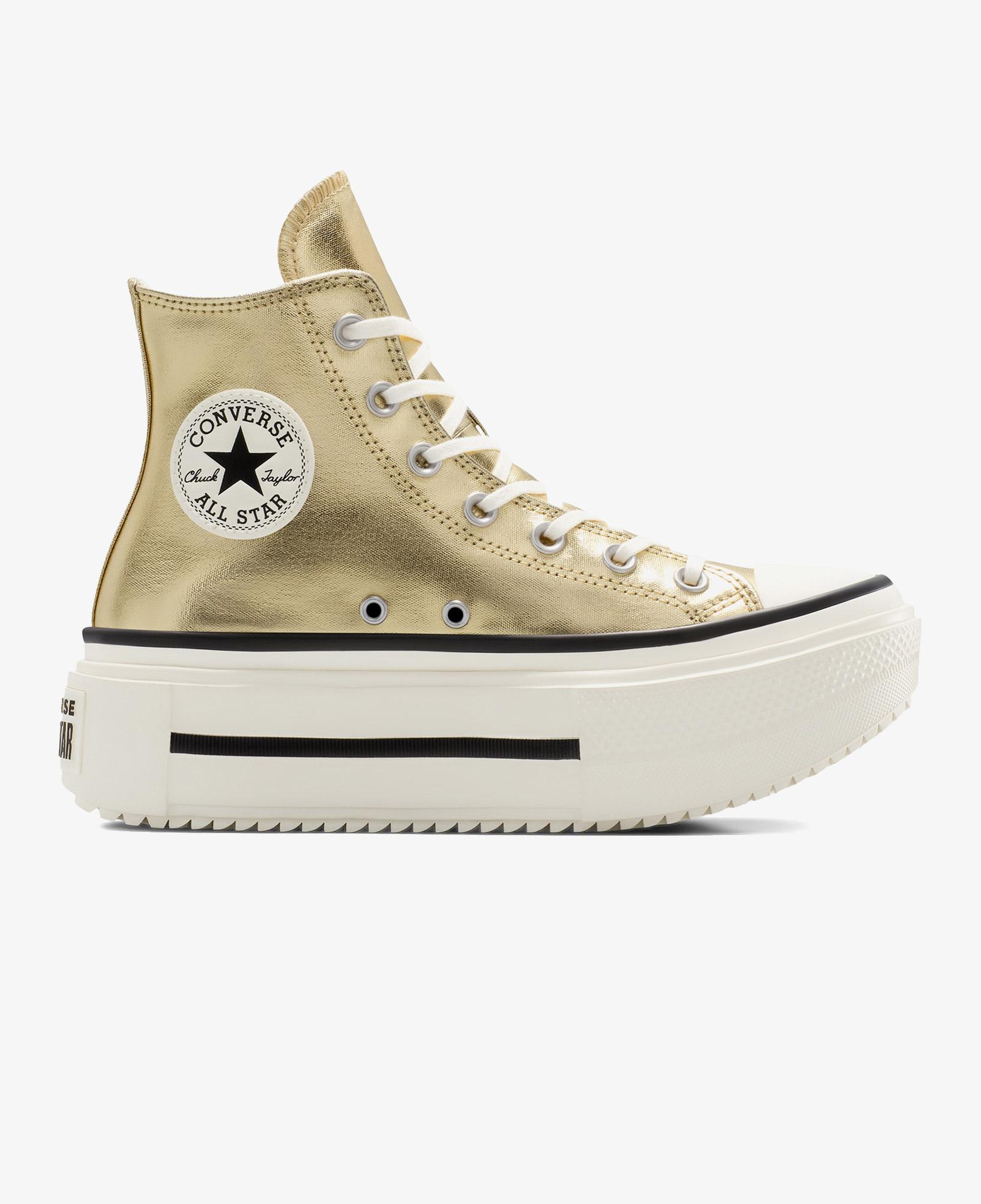 Converse Chuck Taylor All Star Lift Double Stack Unisex Sarı Sneaker