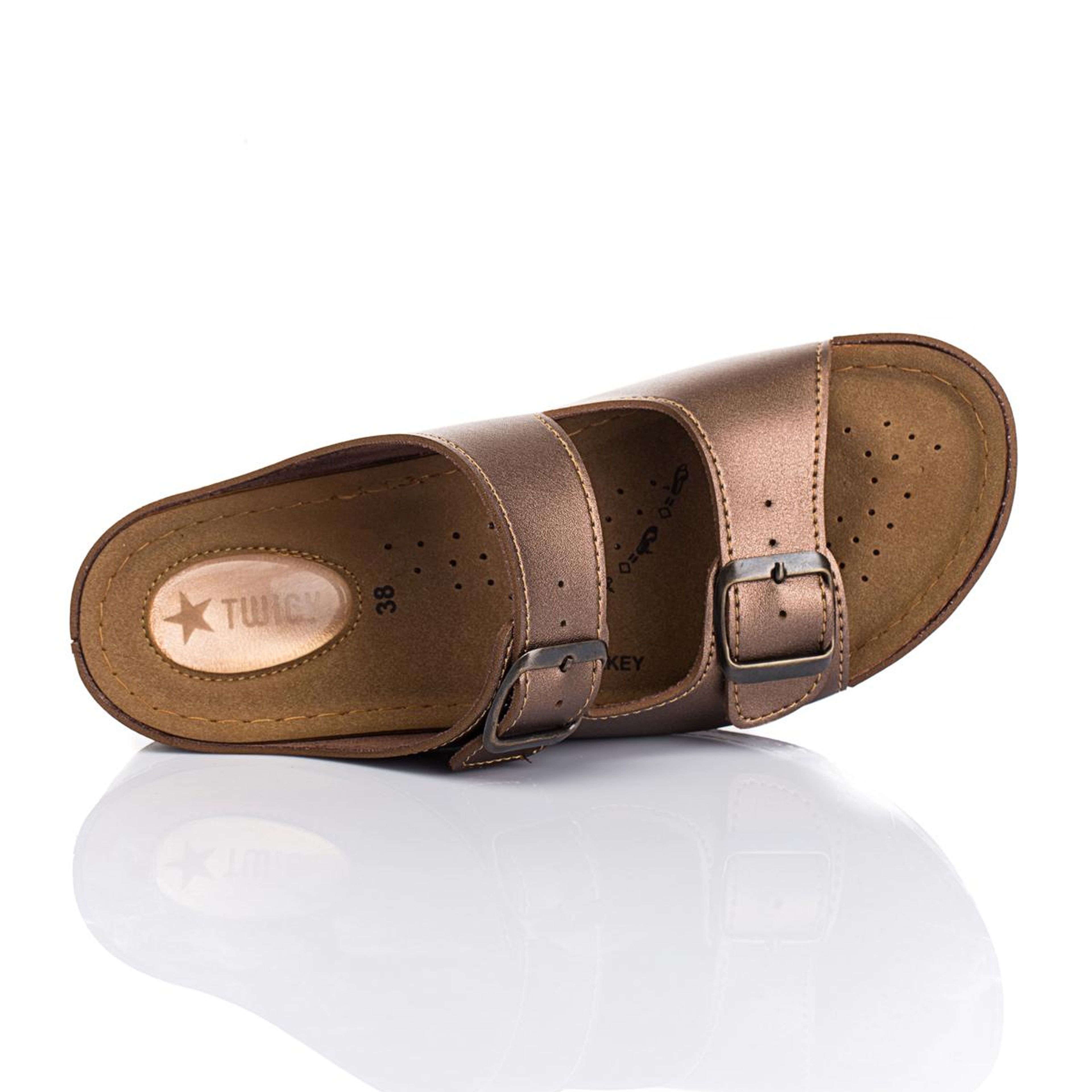 Neva Kadın Terlik Bronz 36/40
